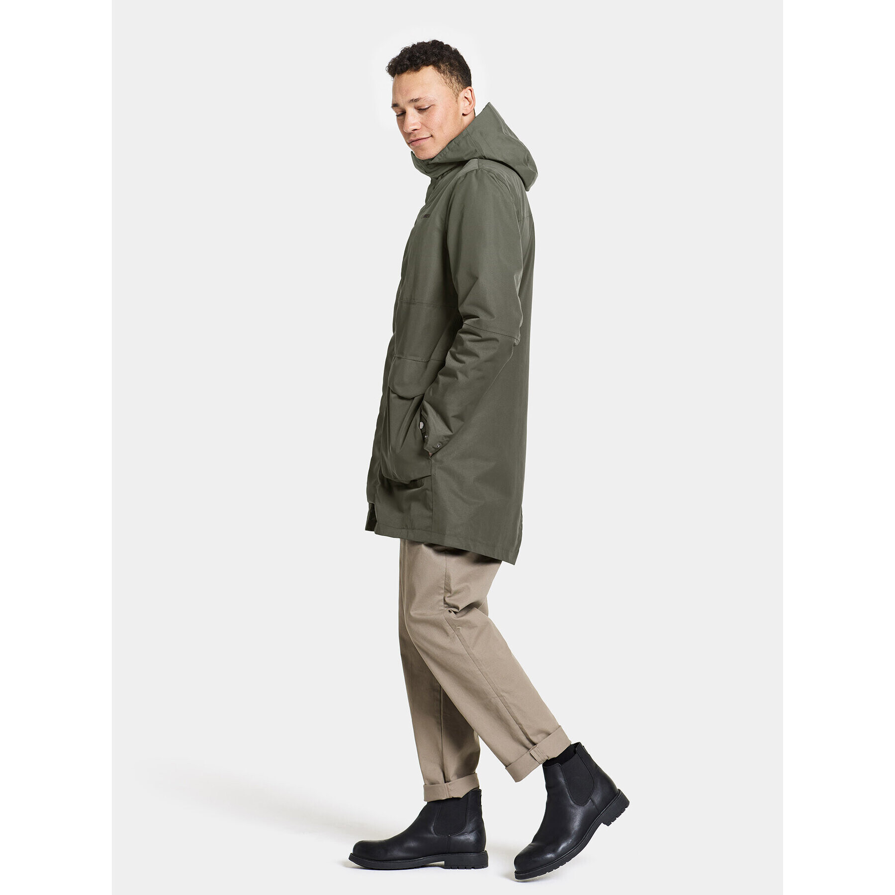 Didriksons Parka Andreas Usx Parka 505085 Zelená Standard Fit - Pepit.sk