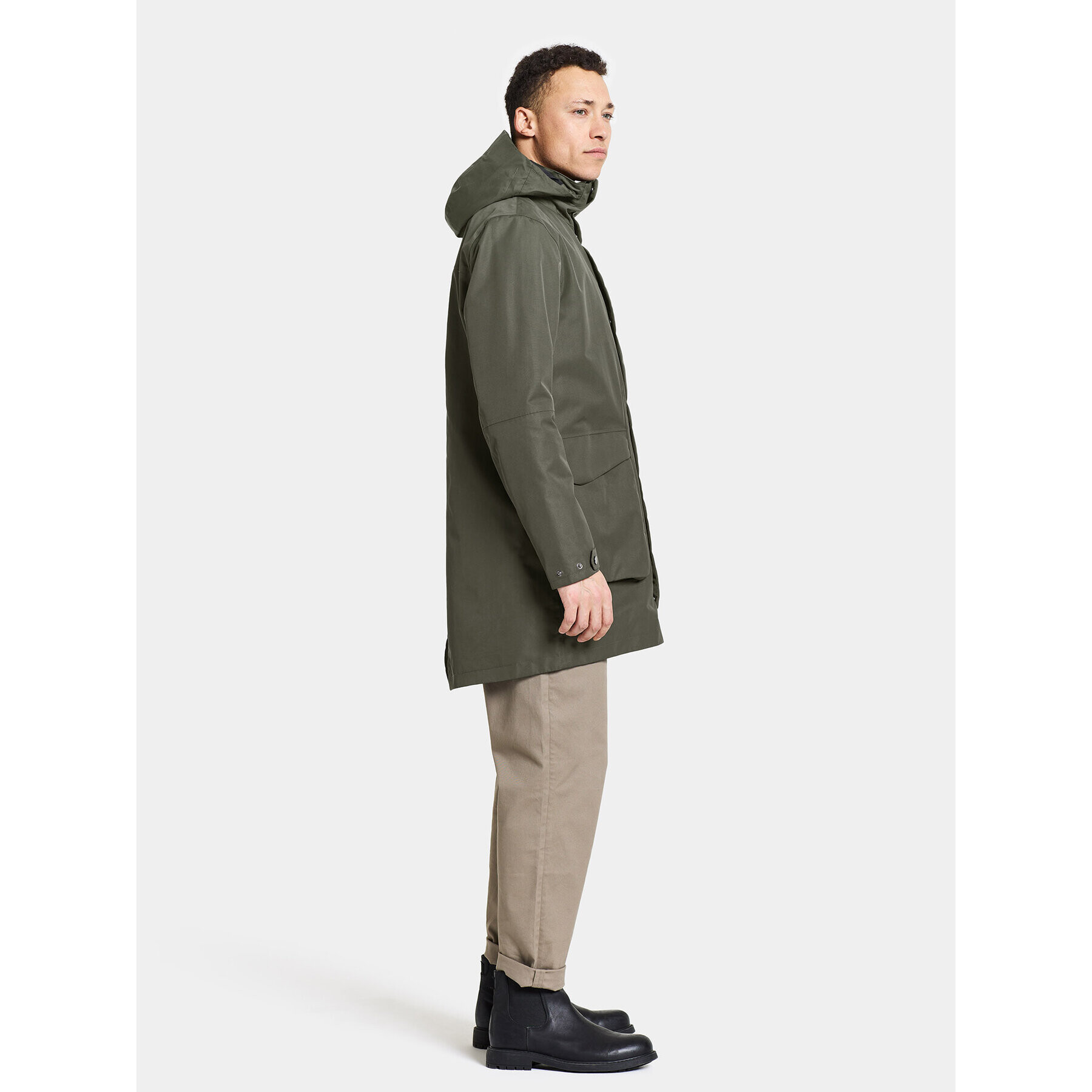 Didriksons Parka Andreas Usx Parka 505085 Zelená Standard Fit - Pepit.sk