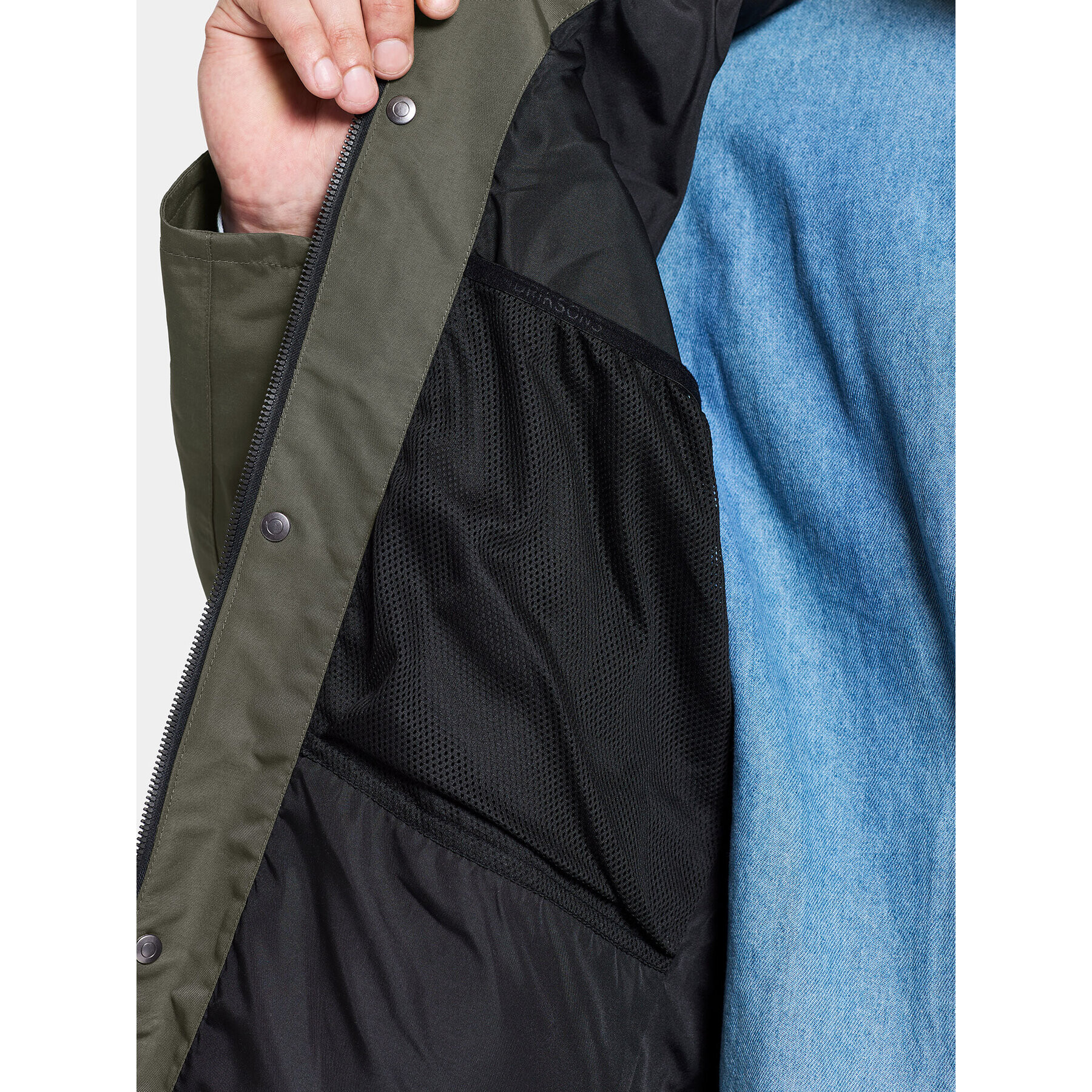 Didriksons Parka Andreas Usx Parka 505085 Zelená Standard Fit - Pepit.sk