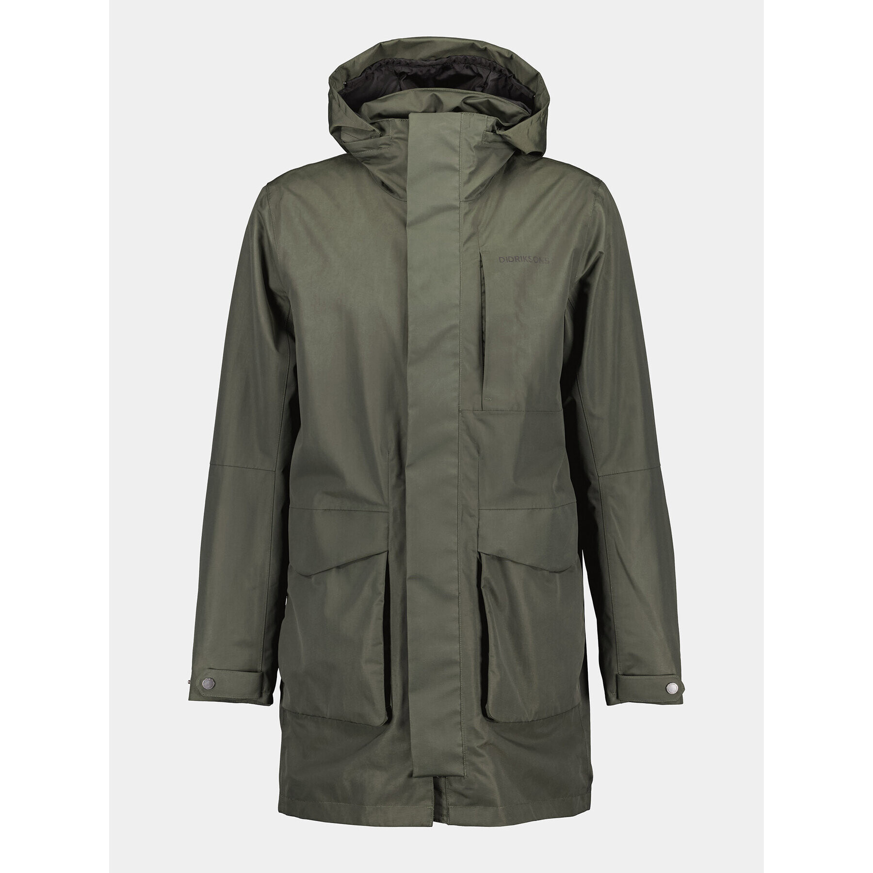 Didriksons Parka Andreas Usx Parka 505085 Zelená Standard Fit - Pepit.sk