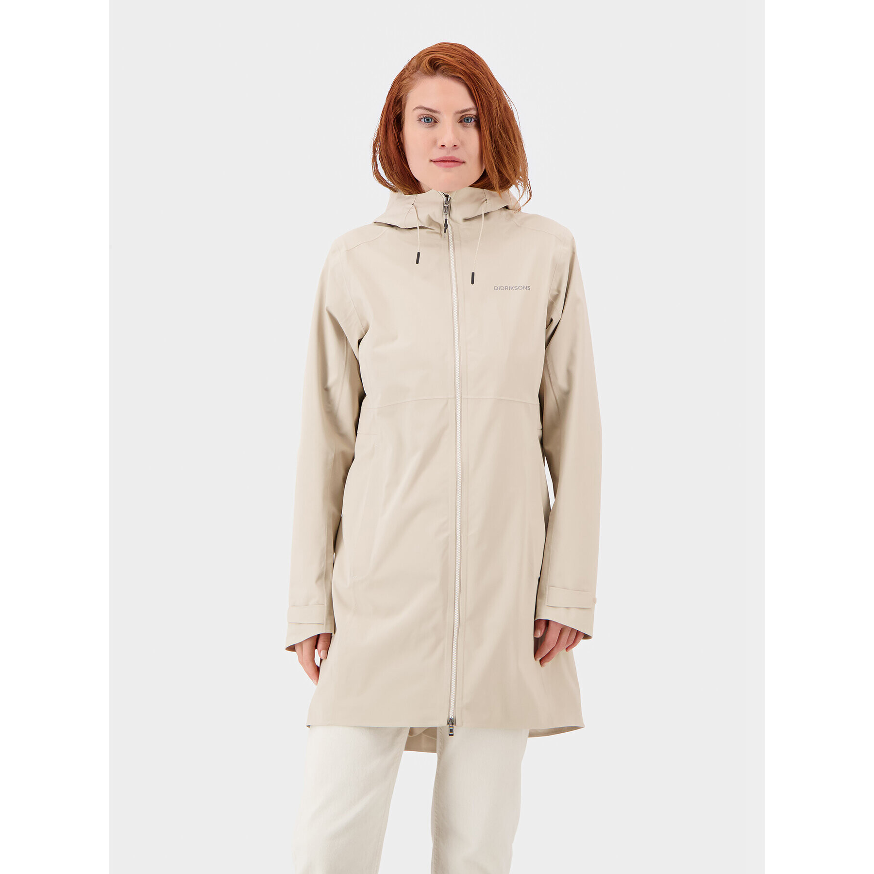 Didriksons Parka Bea 504635 Béžová Shaped Fit - Pepit.sk