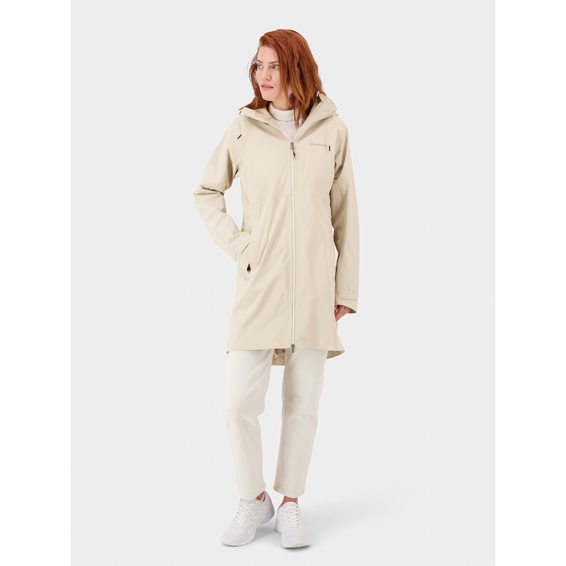 Didriksons Parka Bea 504635 Béžová Shaped Fit - Pepit.sk