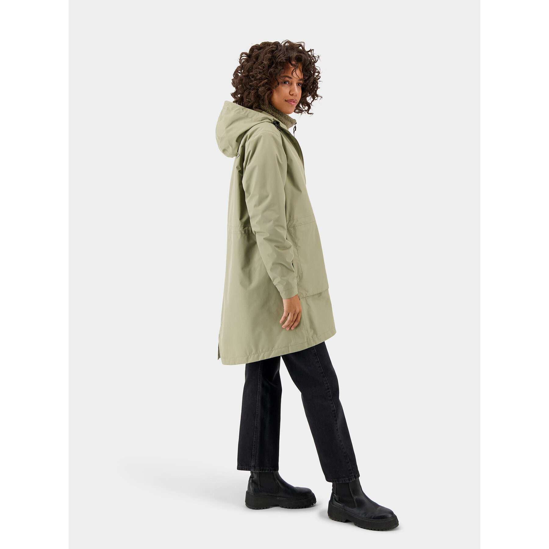 Didriksons Parka Bella 504648 Zelená Regular Fit - Pepit.sk