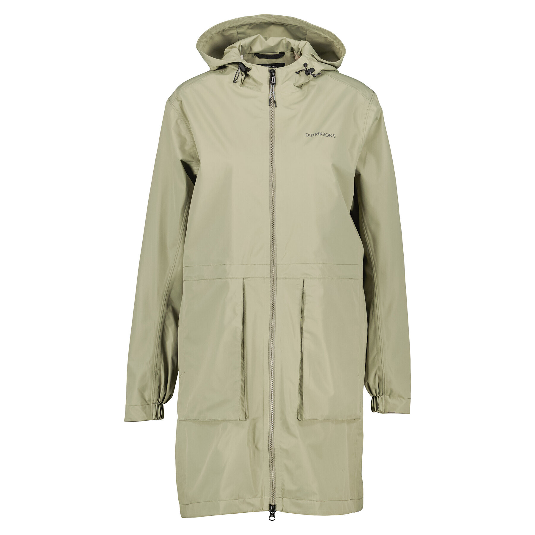 Didriksons Parka Bella 504648 Zelená Regular Fit - Pepit.sk