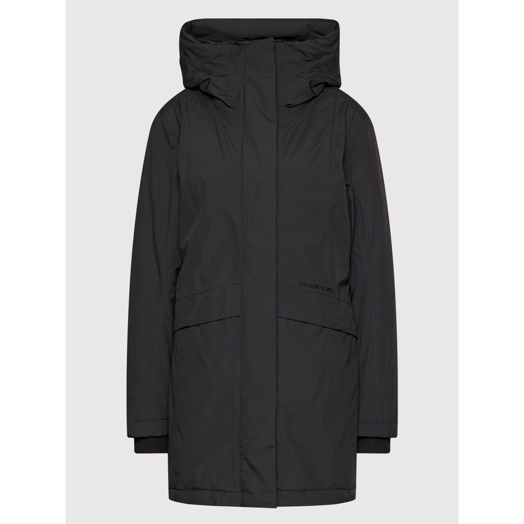 Didriksons Parka Cajsa 503908 Čierna Regular Fit - Pepit.sk