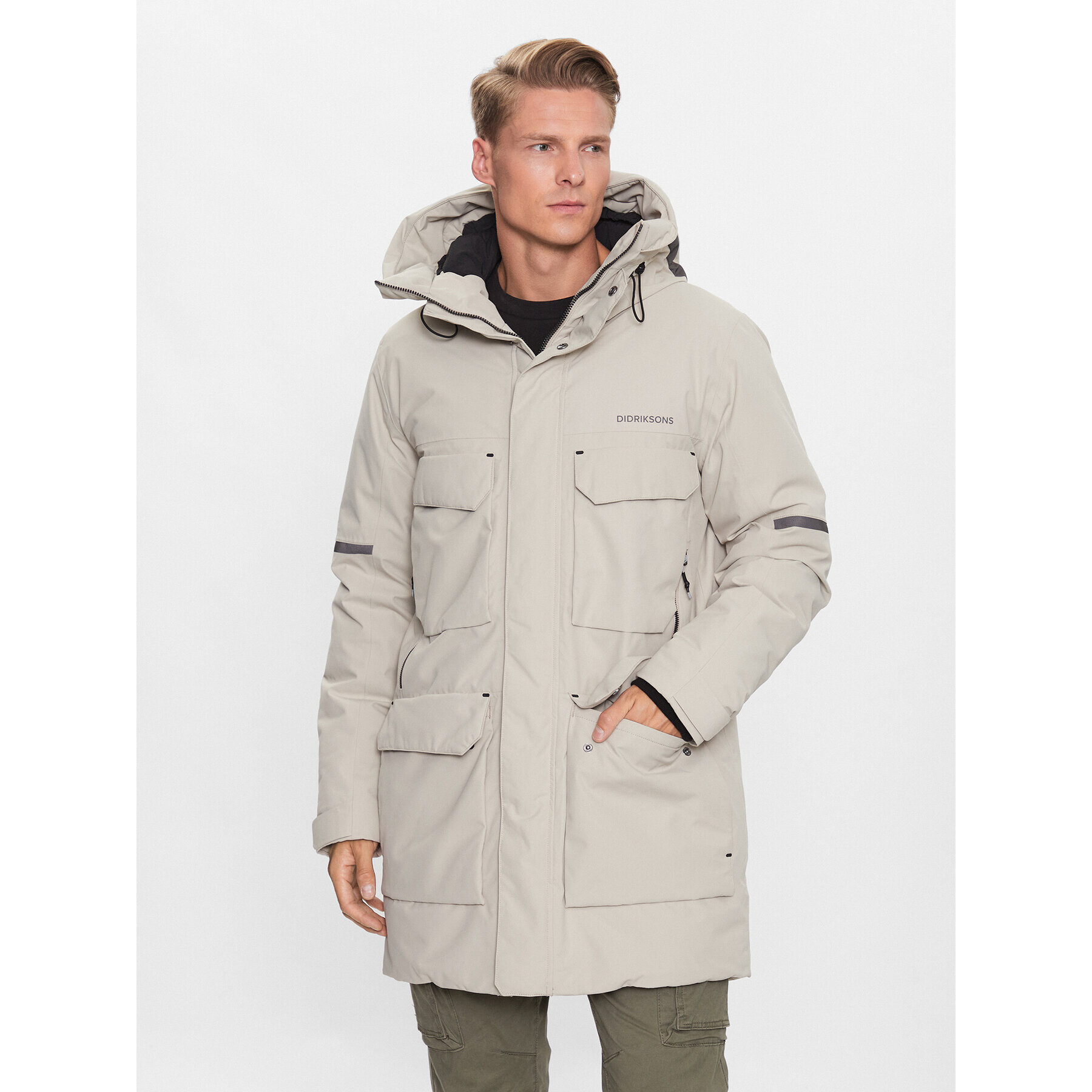 Didriksons Parka Drew 504252 Béžová Regular Fit - Pepit.sk