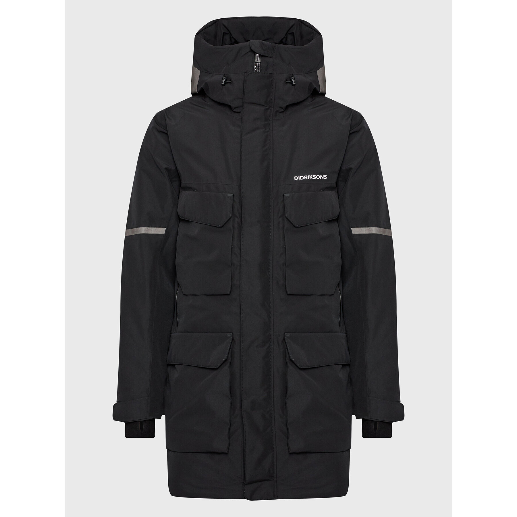 Didriksons Parka Drew 504252 Čierna Regular Fit - Pepit.sk