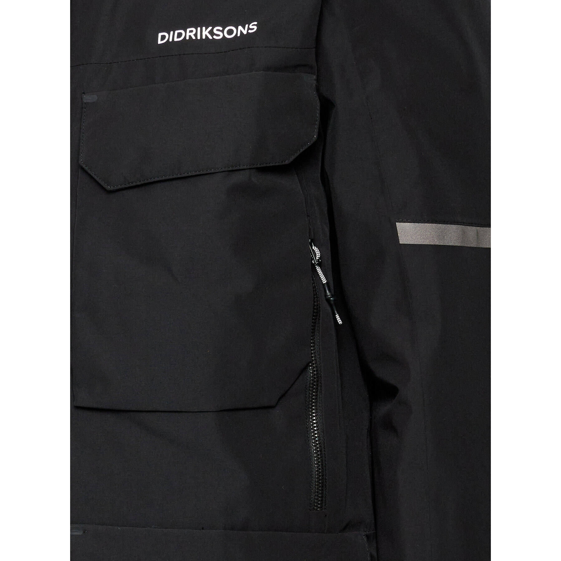 Didriksons Parka Drew 504252 Čierna Regular Fit - Pepit.sk