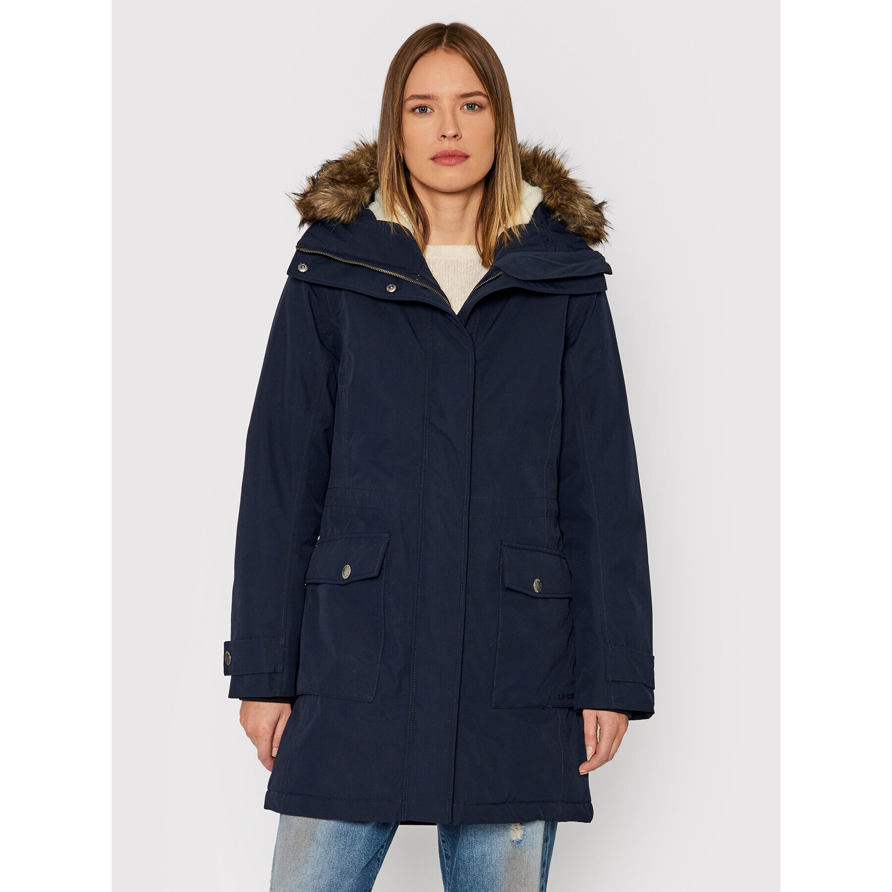 Didriksons Parka Ellen 503870 Tmavomodrá Regular Fit - Pepit.sk