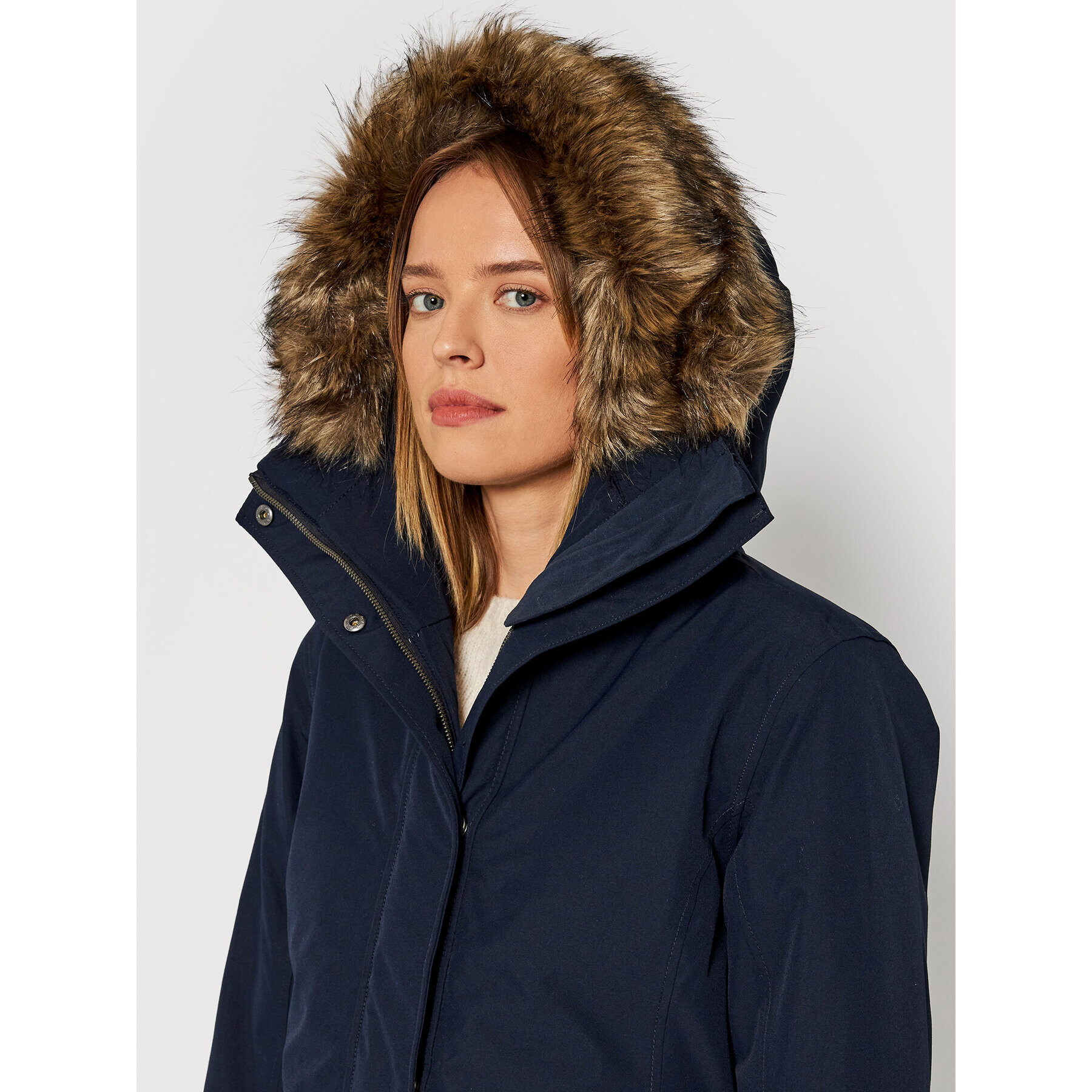 Didriksons Parka Ellen 503870 Tmavomodrá Regular Fit - Pepit.sk