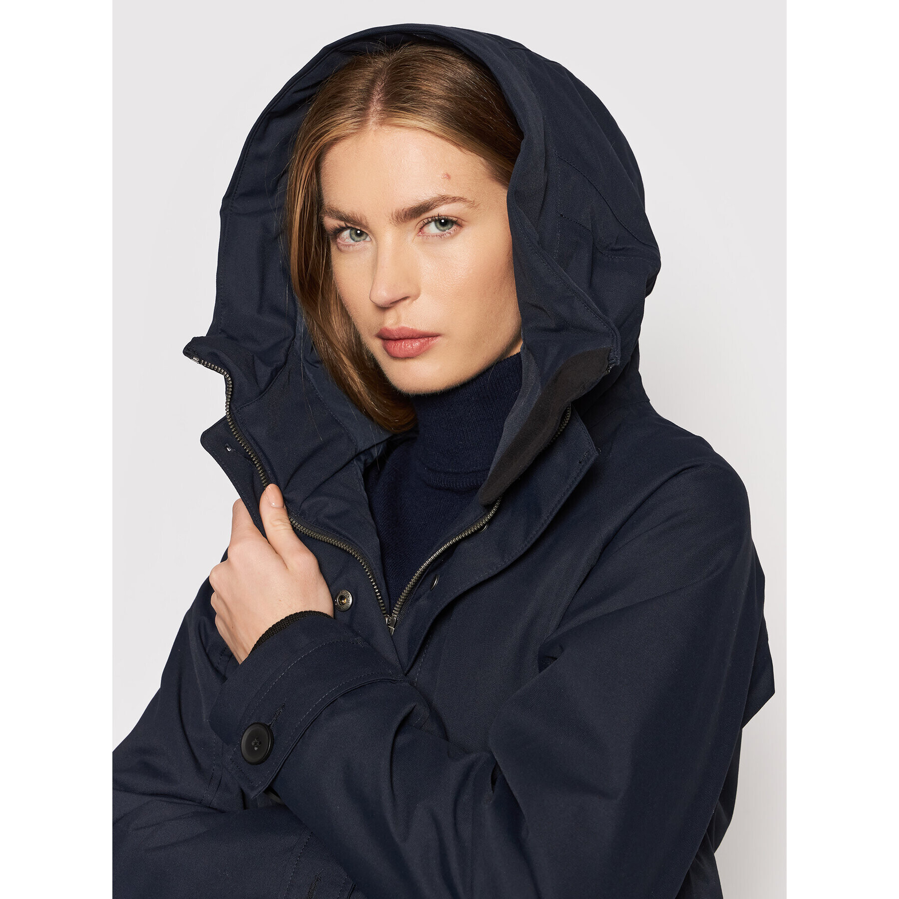 Didriksons Parka Luna 503907 Tmavomodrá Regular Fit - Pepit.sk