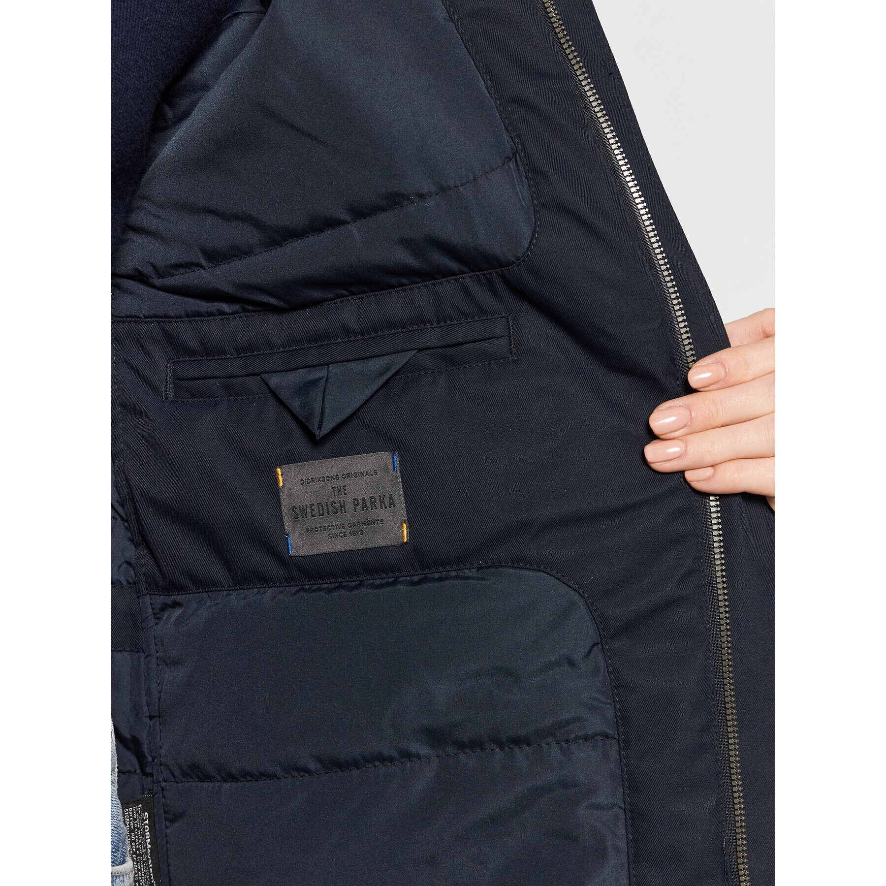 Didriksons Parka Luna 503907 Tmavomodrá Regular Fit - Pepit.sk