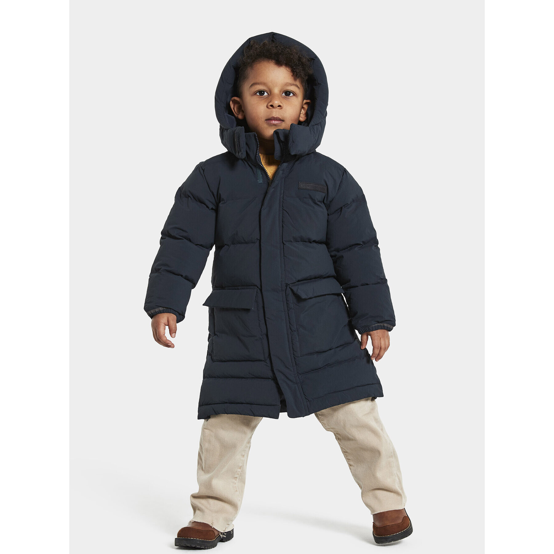 Didriksons Parka Snöfrid 504345 Tmavomodrá Regular Fit - Pepit.sk