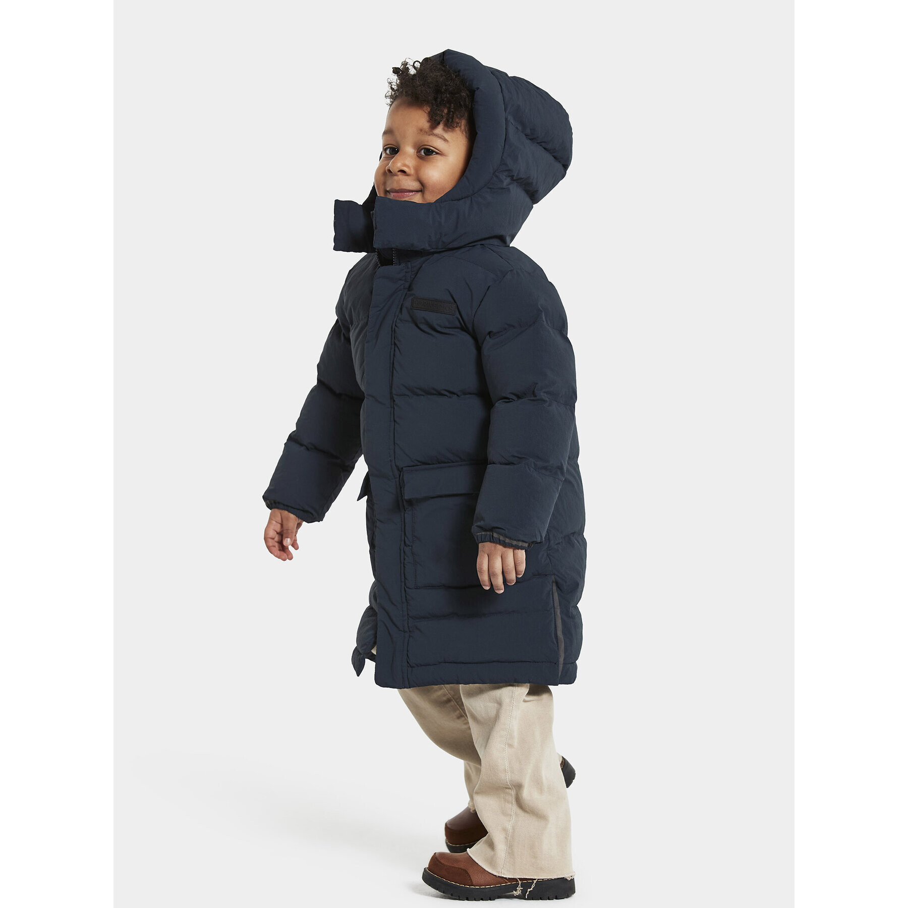 Didriksons Parka Snöfrid 504345 Tmavomodrá Regular Fit - Pepit.sk