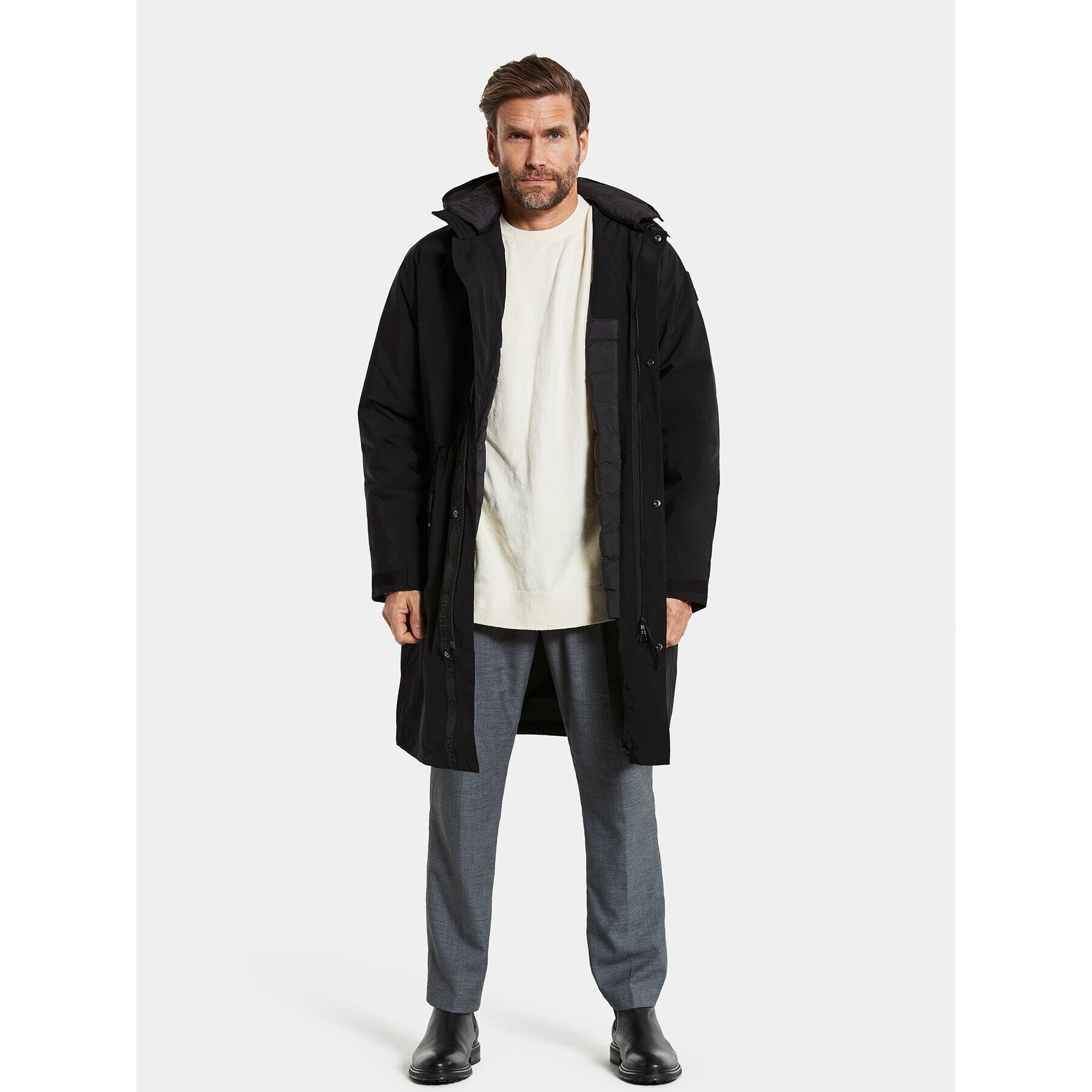 Didriksons Parka Mimir 504263 Čierna Regular Fit - Pepit.sk