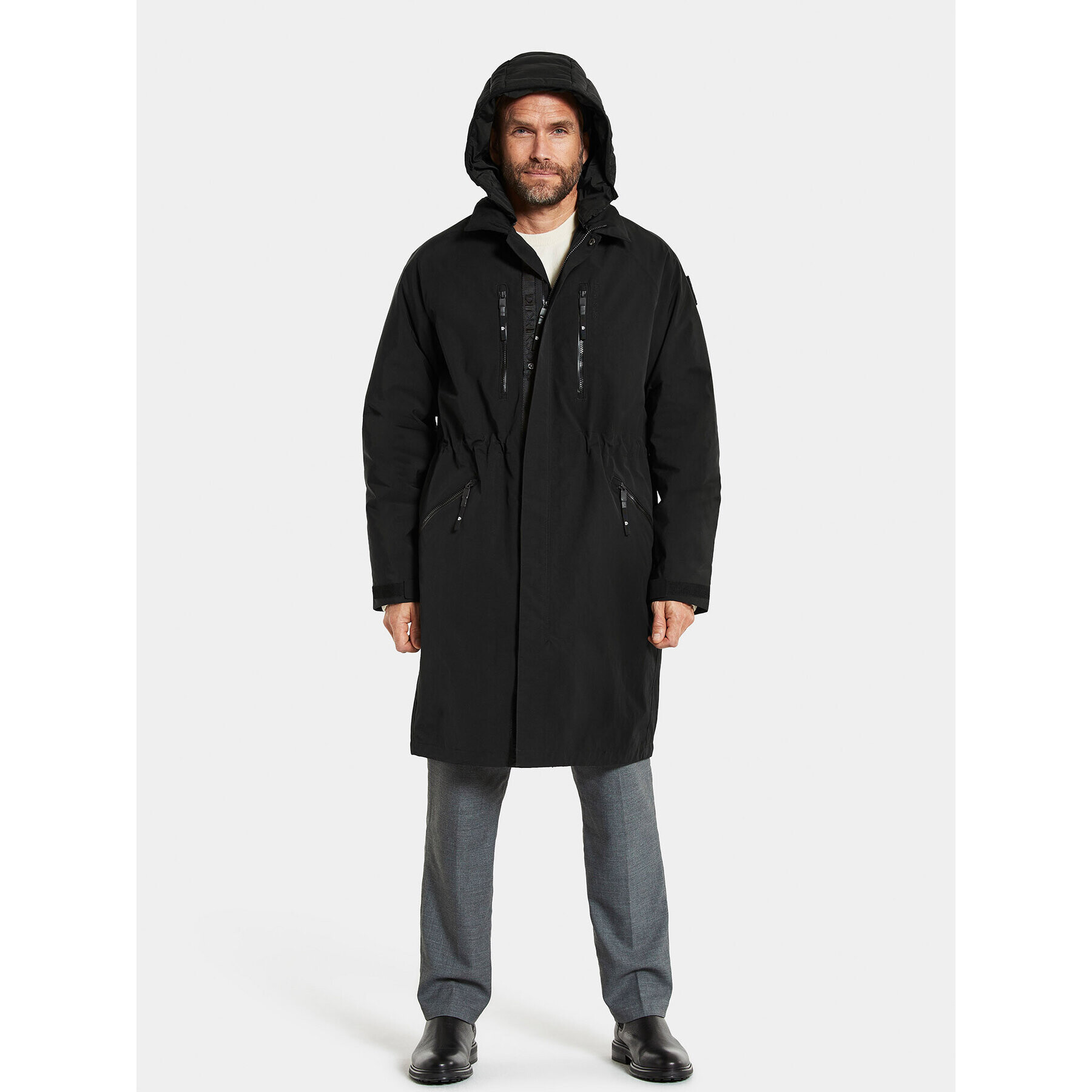 Didriksons Parka Mimir 504263 Čierna Regular Fit - Pepit.sk