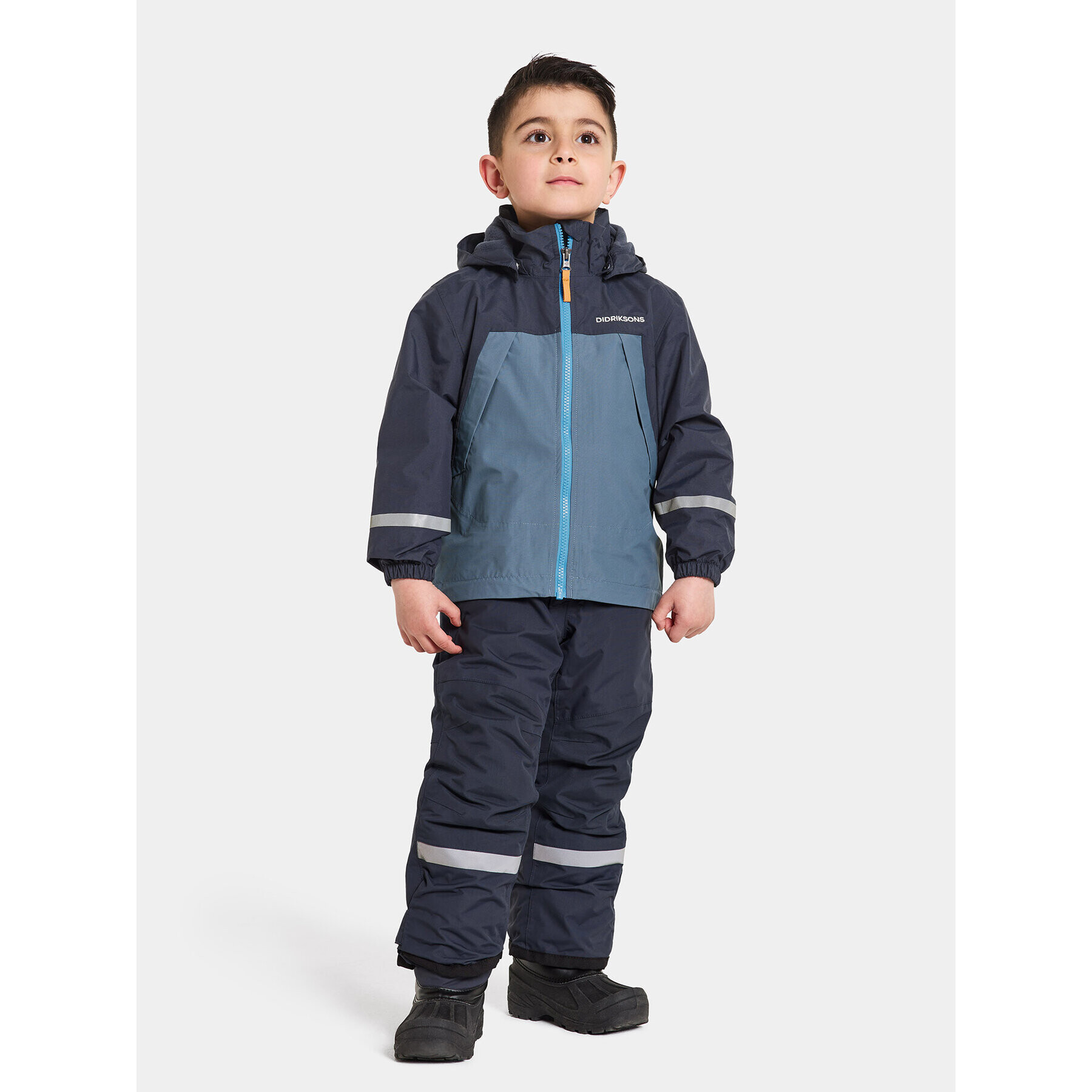 Didriksons Zimné bundy Enso Kids Jacket 4 504977 Tmavomodrá - Pepit.sk