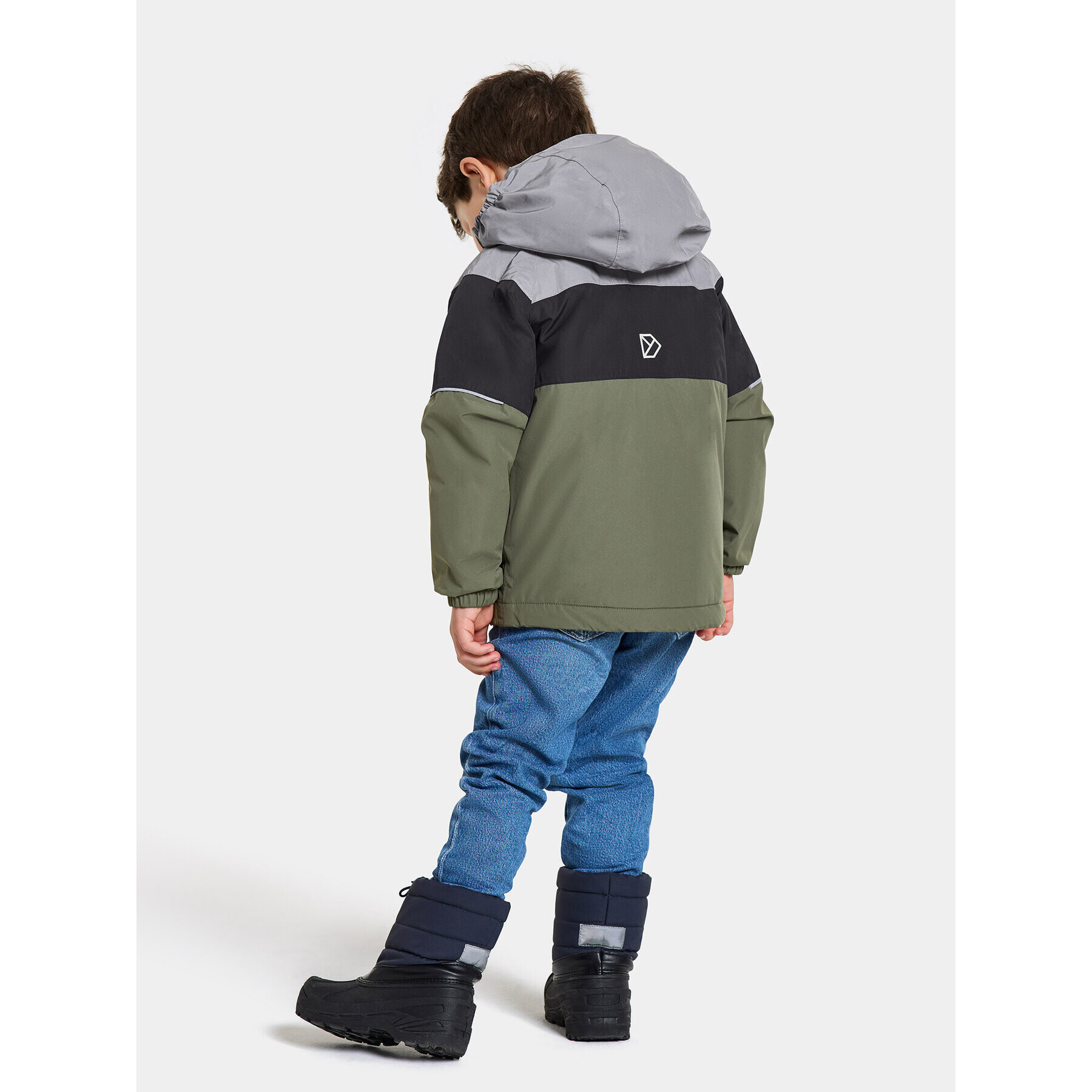 Didriksons Zimné bundy Lux Kids Jacket 2 504901 Zelená - Pepit.sk