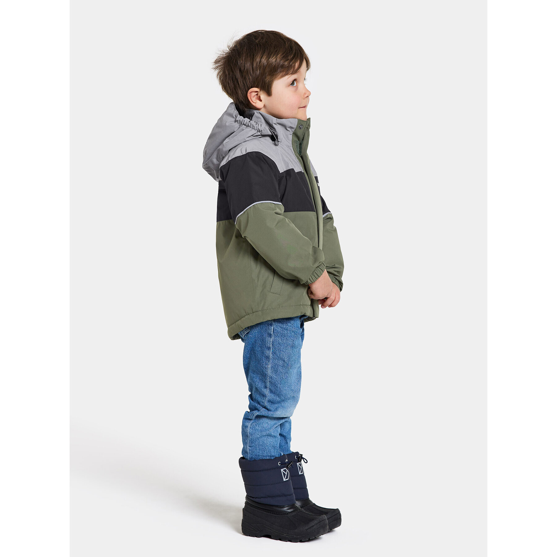 Didriksons Zimné bundy Lux Kids Jacket 2 504901 Zelená - Pepit.sk