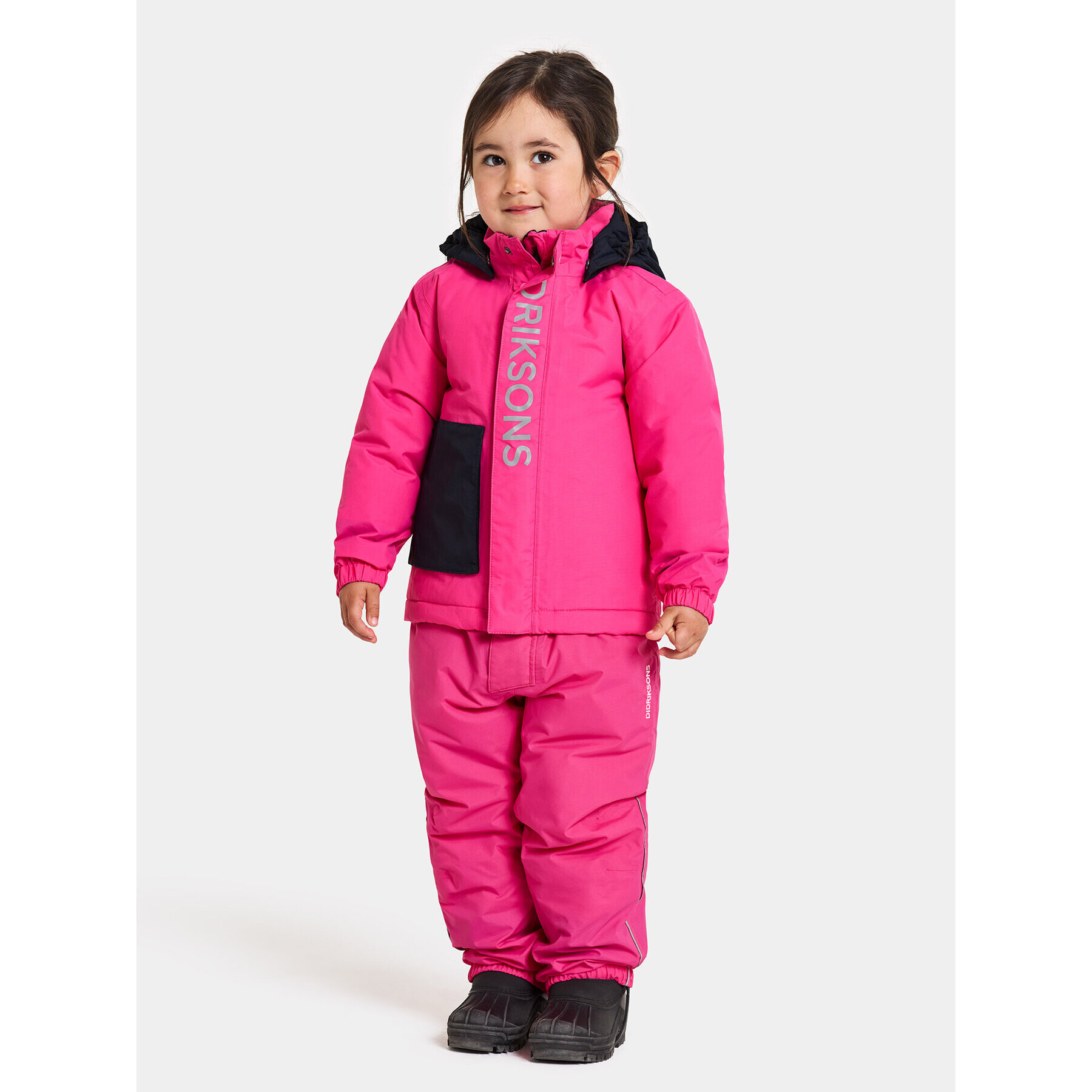 Didriksons Zimné bundy Rio Kids Jkt 2 504971 Ružová - Pepit.sk