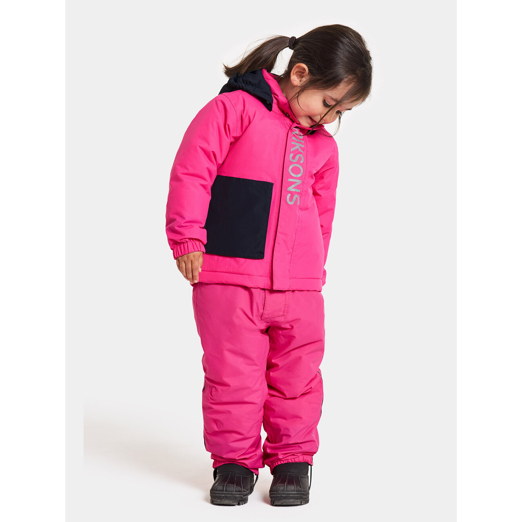 Didriksons Zimné bundy Rio Kids Jkt 2 504971 Ružová - Pepit.sk