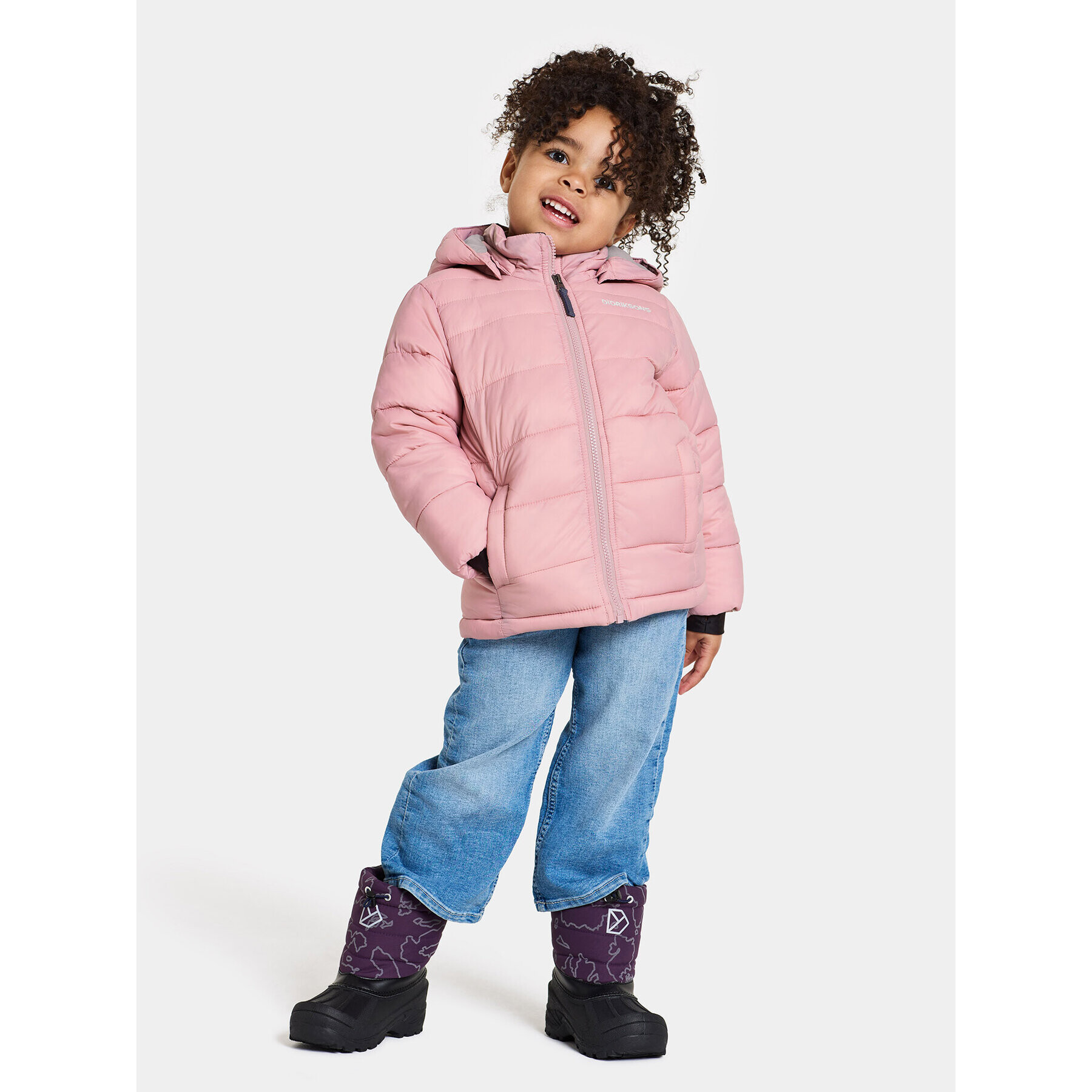 Didriksons Zimné bundy Rodi Kids Jacket 2 504983 Ružová - Pepit.sk