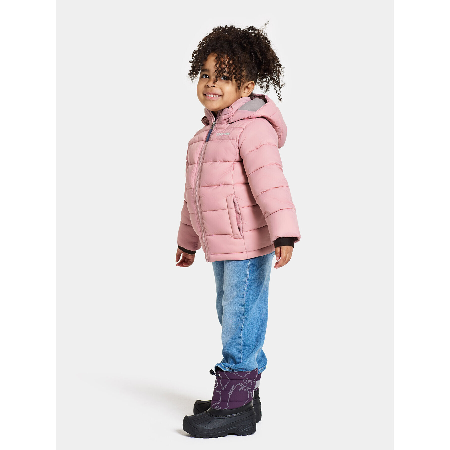 Didriksons Zimné bundy Rodi Kids Jacket 2 504983 Ružová - Pepit.sk