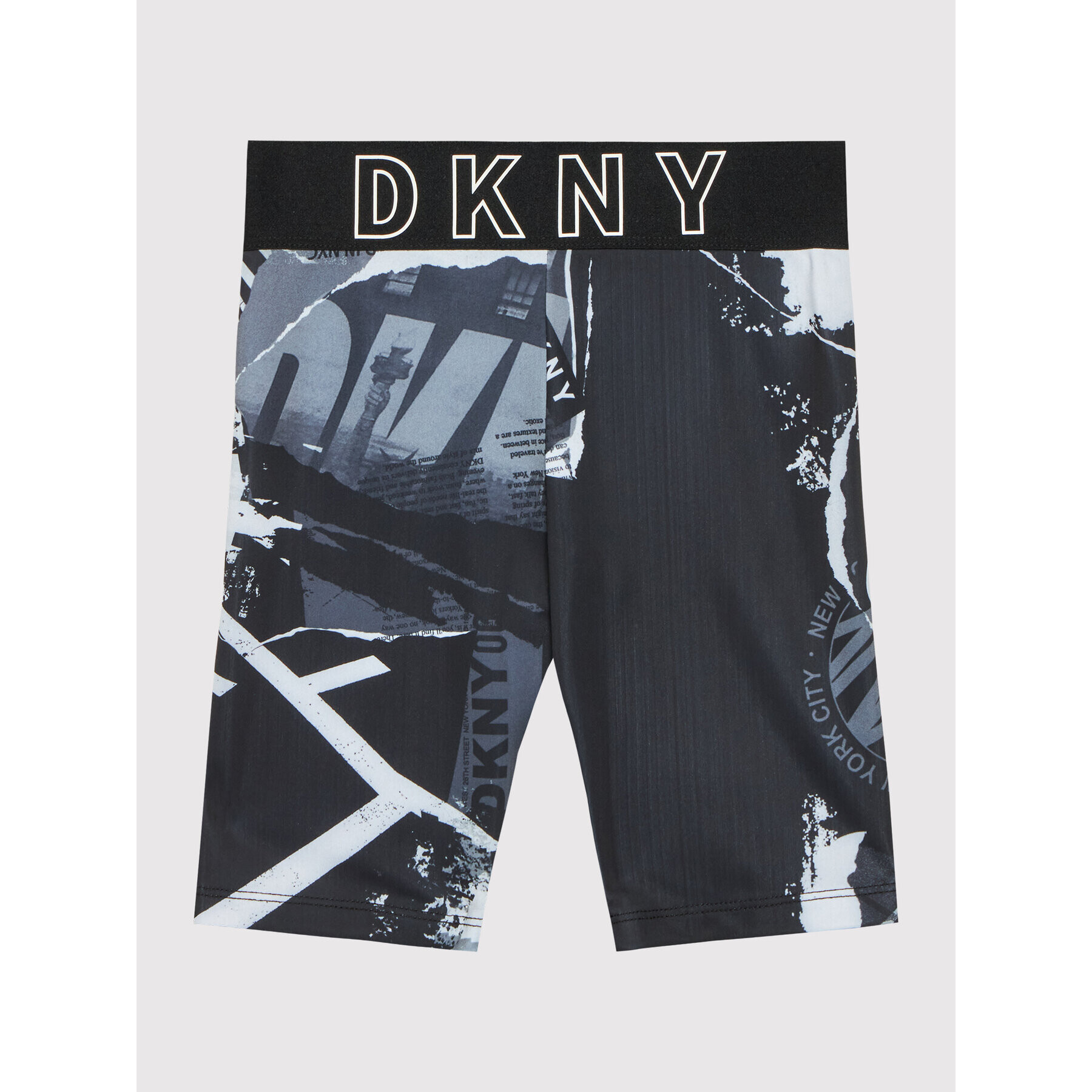 DKNY Cyklistické šortky D34A51 M Čierna Slim Fit - Pepit.sk