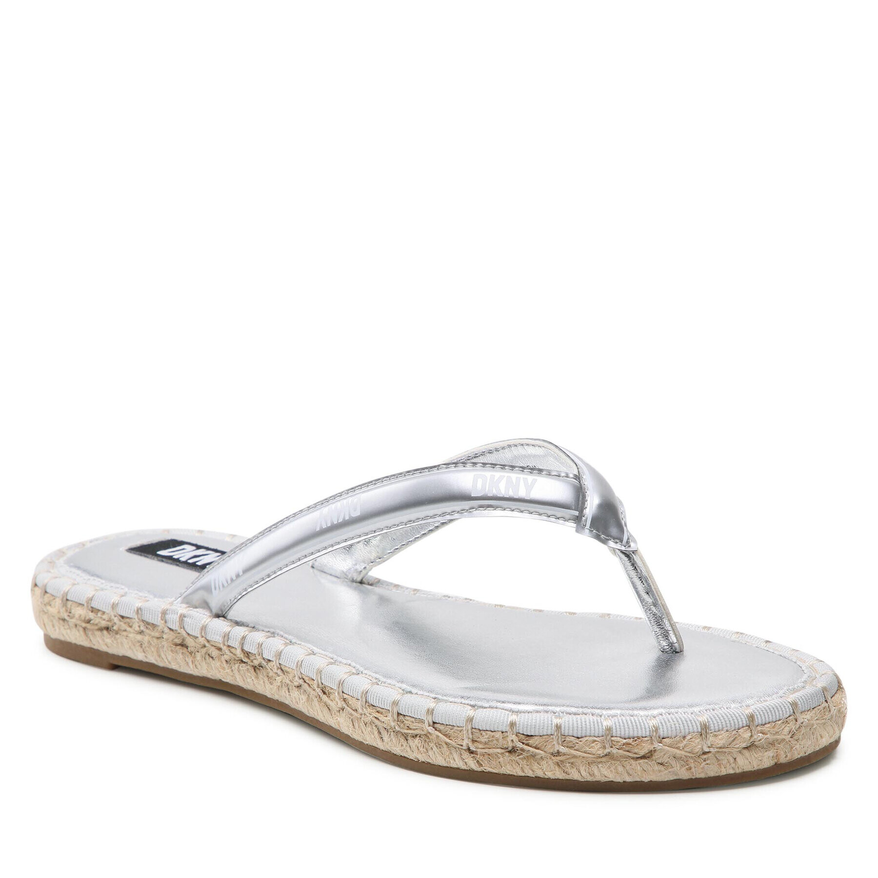 DKNY Espadrilky Tabatha K1206139 Strieborná - Pepit.sk