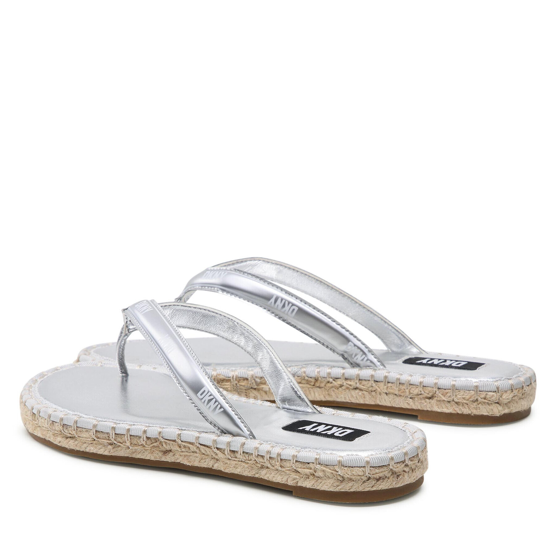 DKNY Espadrilky Tabatha K1206139 Strieborná - Pepit.sk