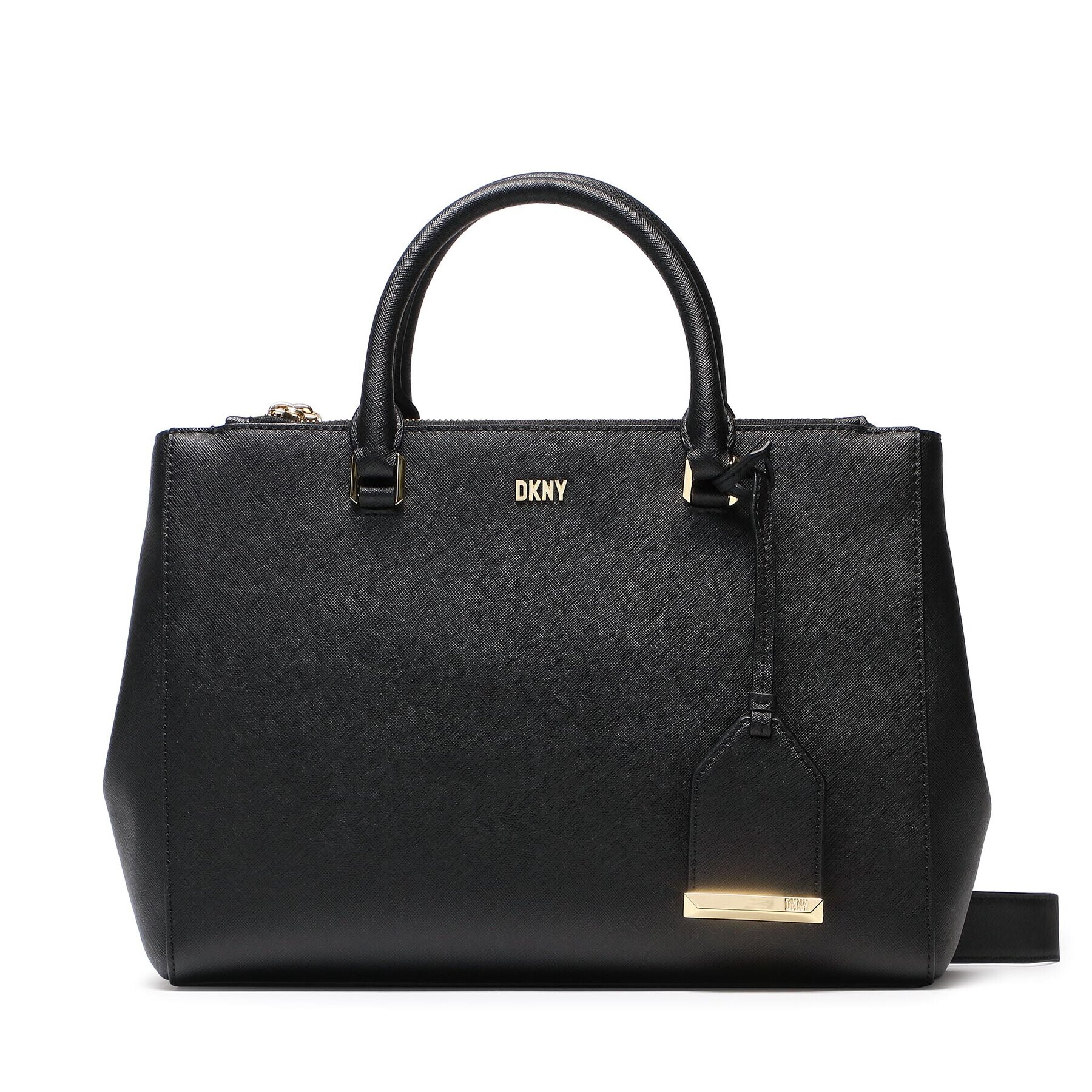 DKNY Kabelka Belle Satchel R33D1Y78 Čierna - Pepit.sk