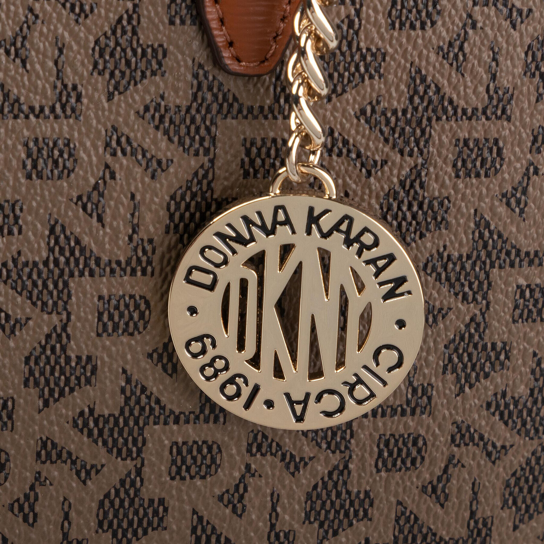 DKNY Kabelka Bryant Lg Zip Tote R74AJ014 Hnedá - Pepit.sk