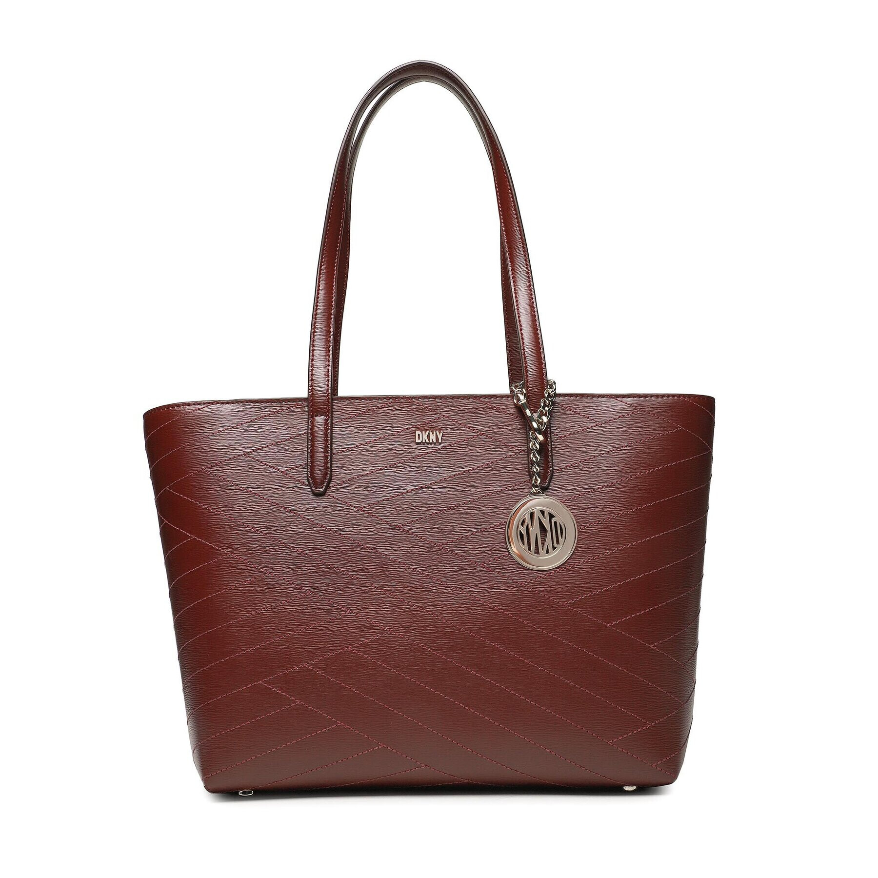 DKNY Kabelka Bryant Park Md Tote R31AN014 Bordová - Pepit.sk