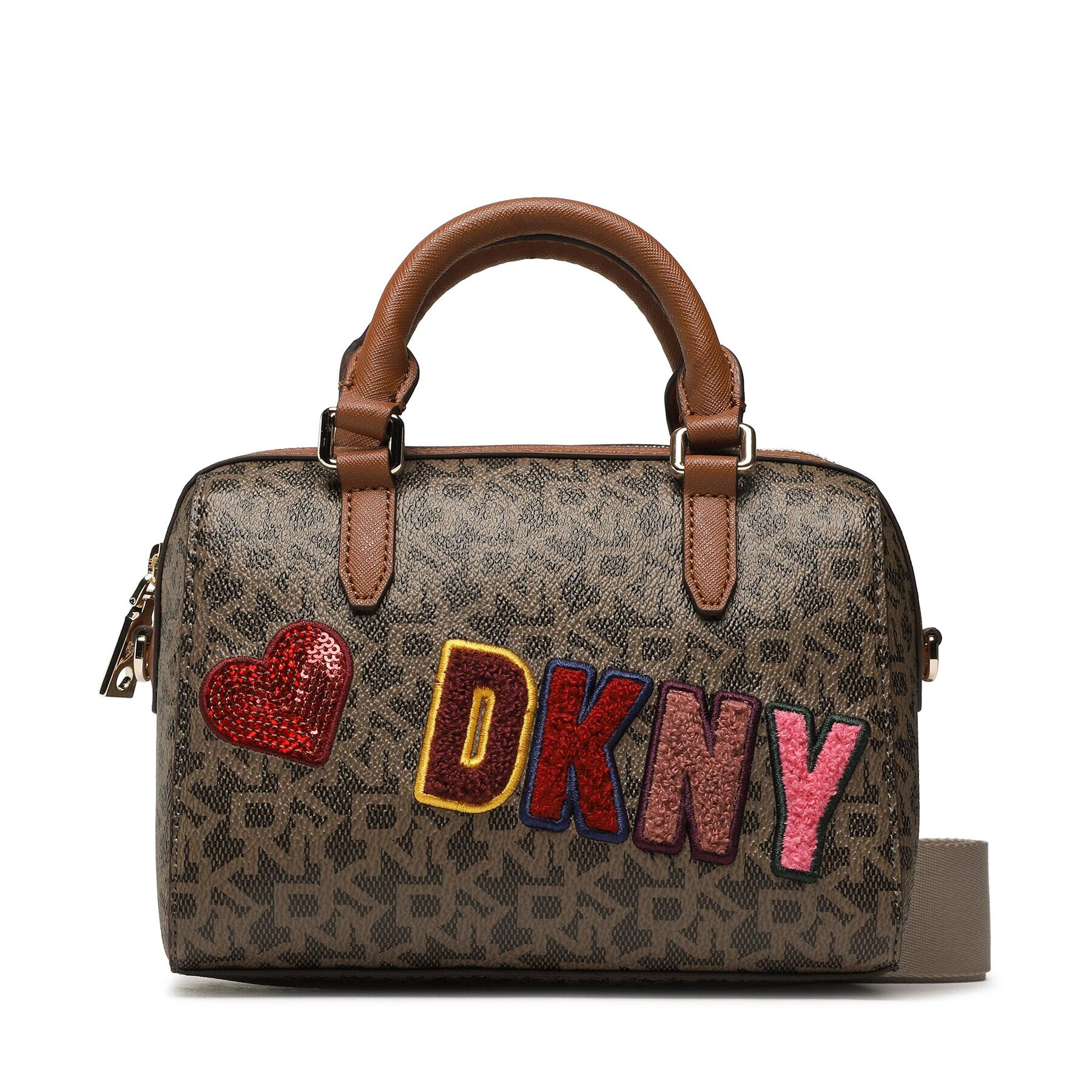 DKNY Kabelka Bryant Sm Duffle R23DDT38 Hnedá - Pepit.sk