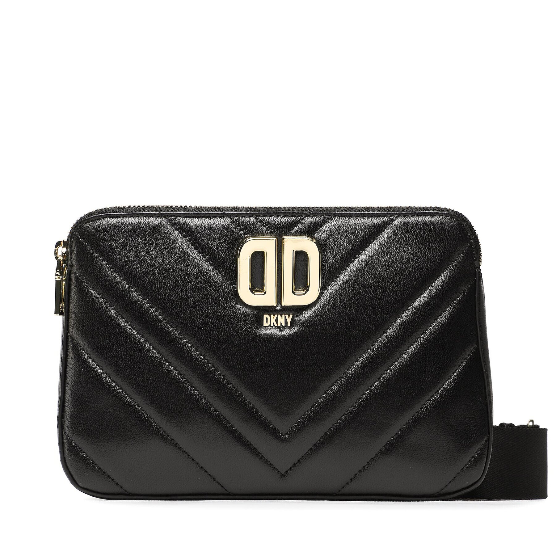 DKNY Kabelka Delphine Dbl Zip Cbo R23EBG29 Čierna - Pepit.sk