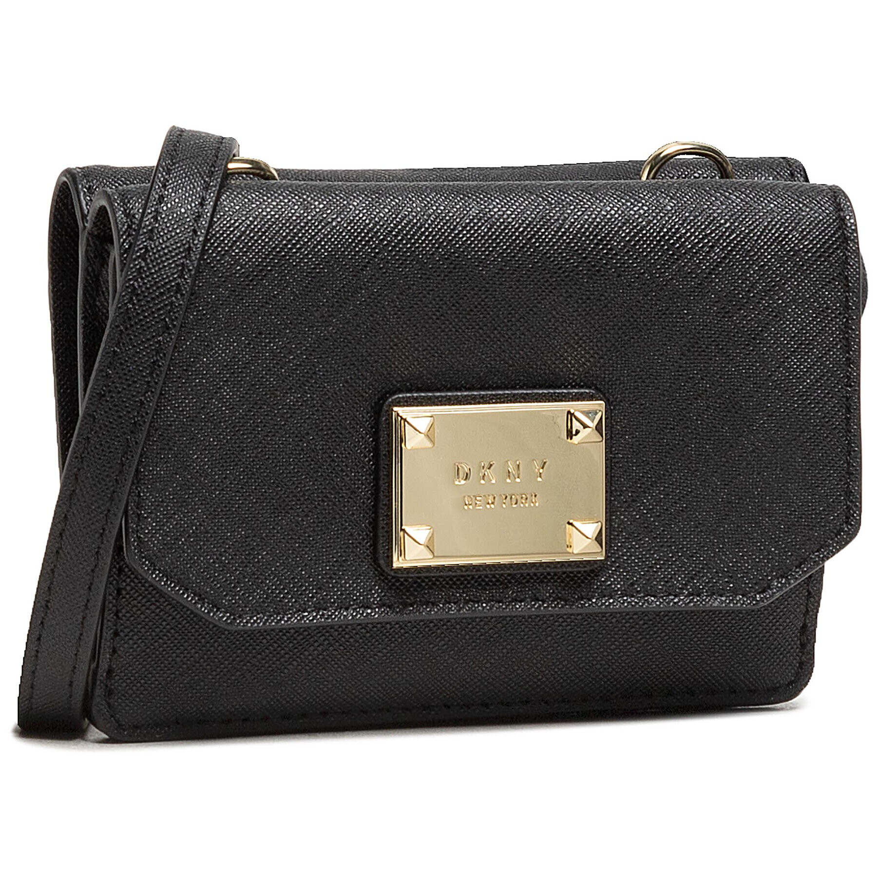 DKNY Kabelka Pearl Mini Flap R04Y1L59 Čierna - Pepit.sk