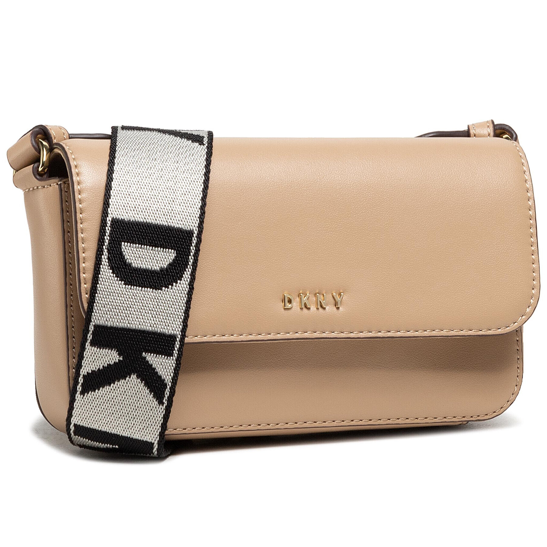 DKNY Kabelka Winonna Flap Crossbo R11EKM30 Béžová - Pepit.sk