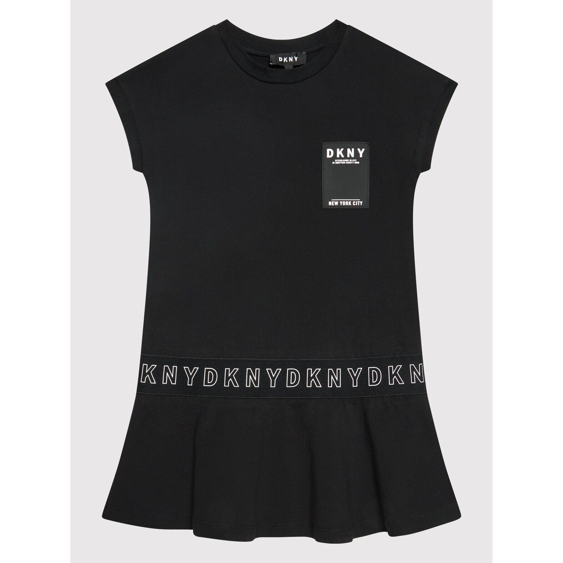 DKNY Každodenné šaty D32821 S Čierna Regular Fit - Pepit.sk