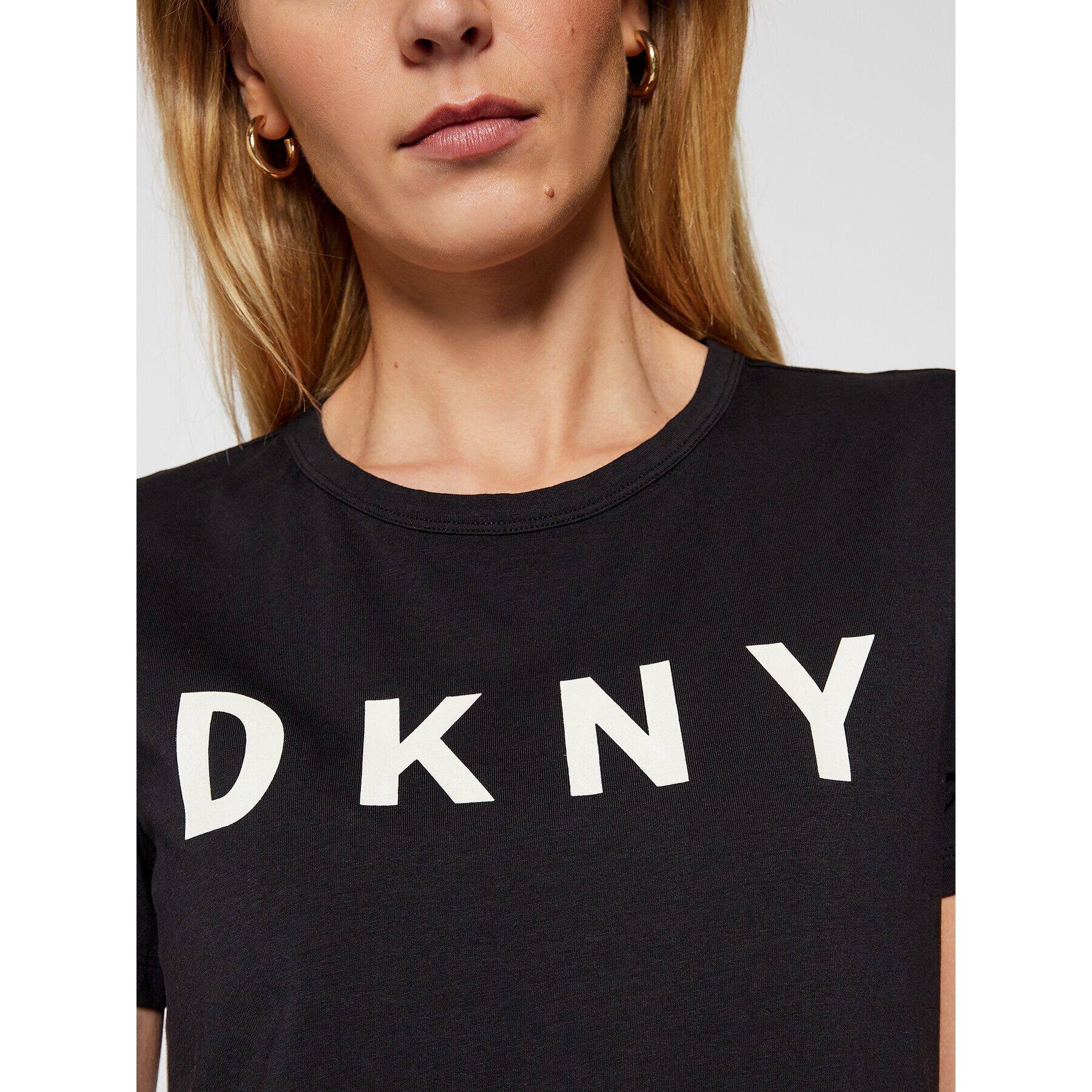 DKNY Každodenné šaty DD0AN421 Čierna Regular Fit - Pepit.sk