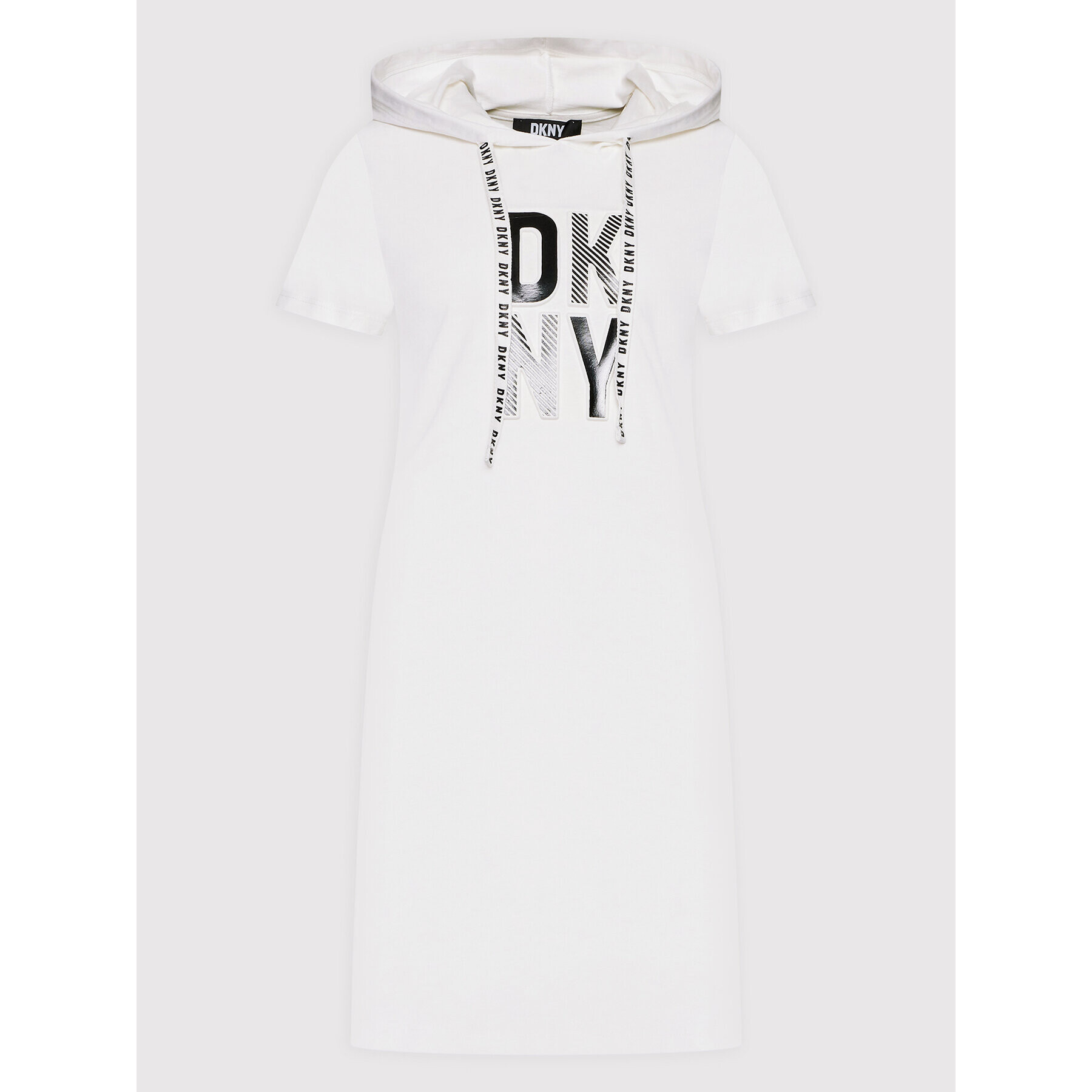 DKNY Každodenné šaty DD2A3218 Biela Regular Fit - Pepit.sk