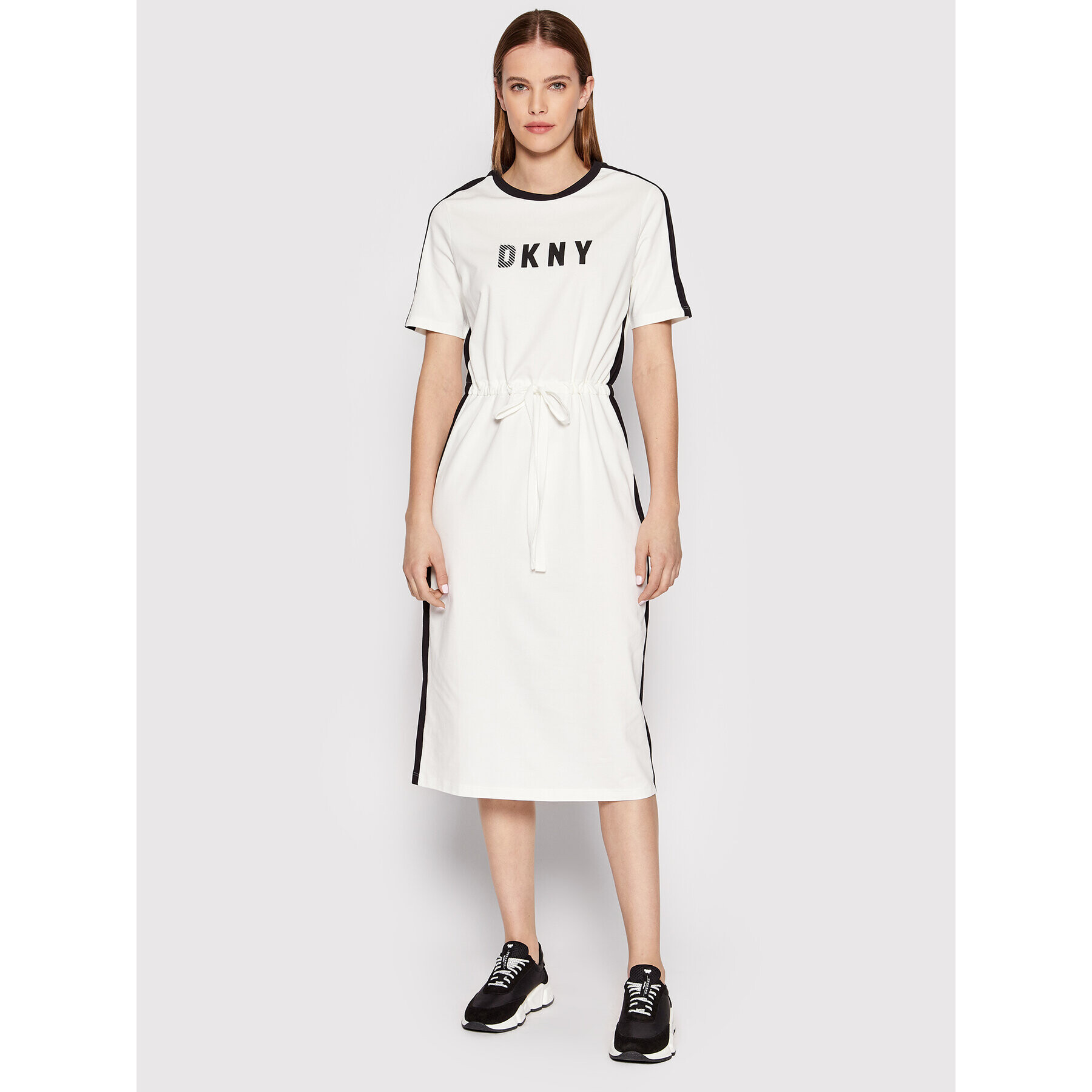 DKNY Každodenné šaty DD2ANO8A Biela Regular Fit - Pepit.sk