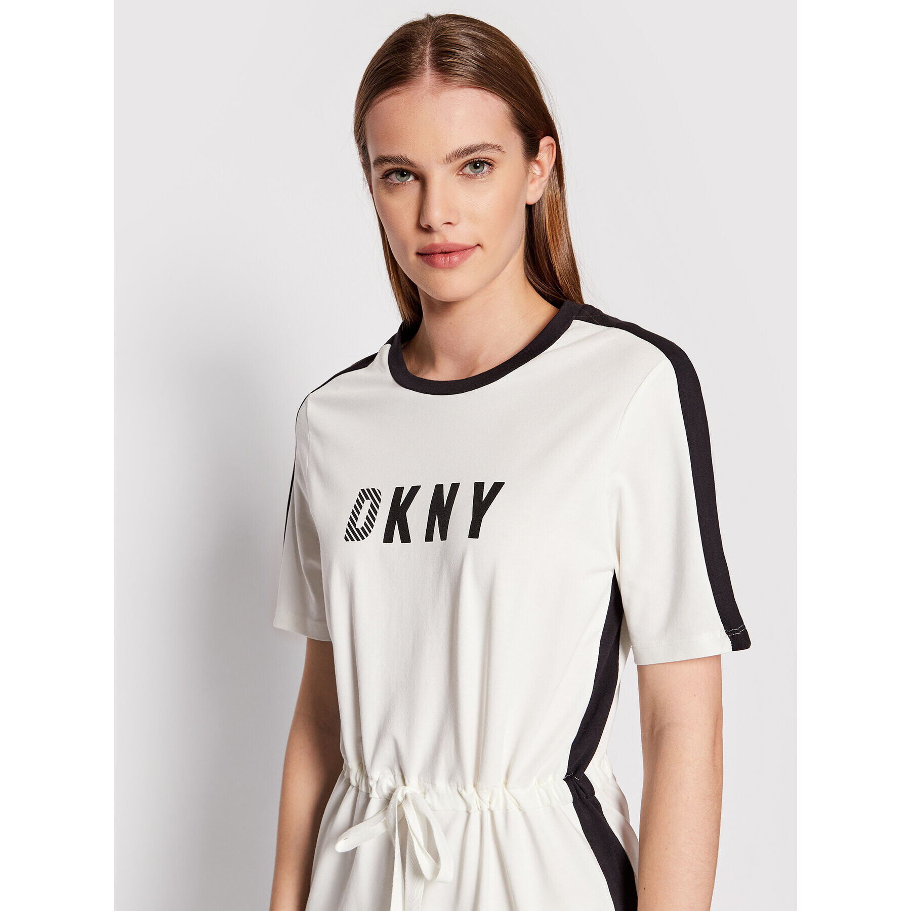 DKNY Každodenné šaty DD2ANO8A Biela Regular Fit - Pepit.sk