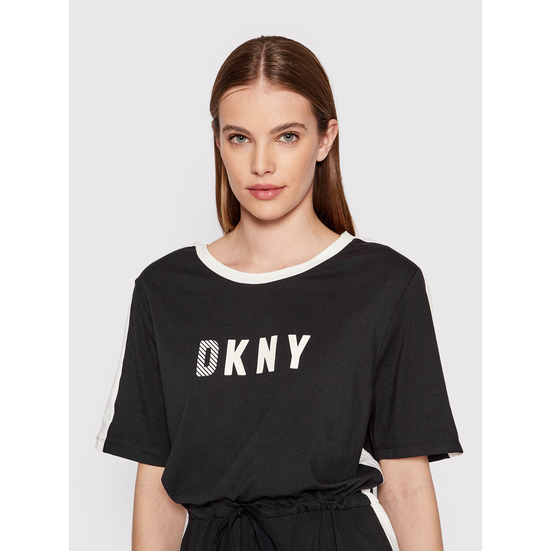 DKNY Každodenné šaty DD2ANO8A Čierna Regular Fit - Pepit.sk