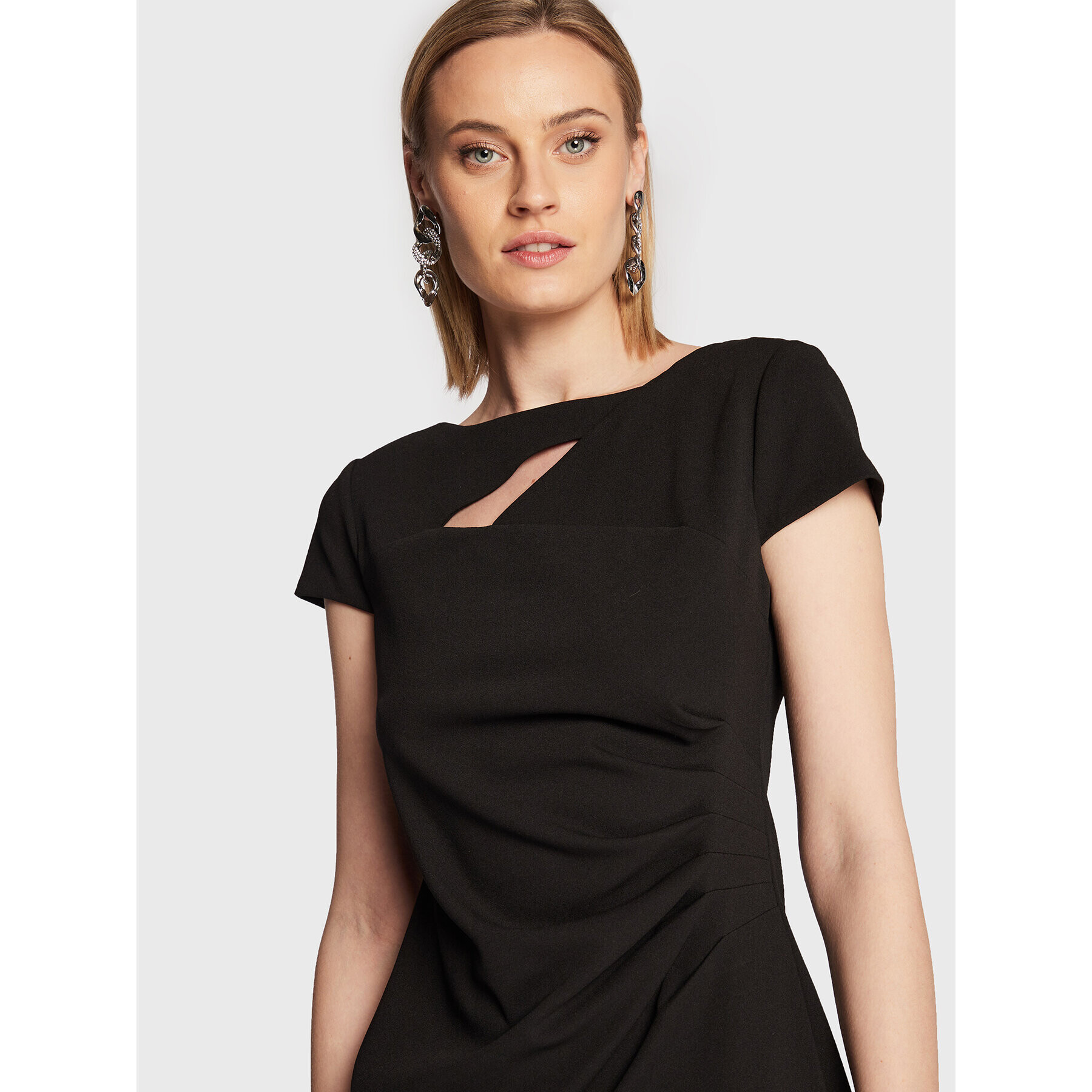 DKNY Každodenné šaty DD2H1240 Čierna Regular Fit - Pepit.sk