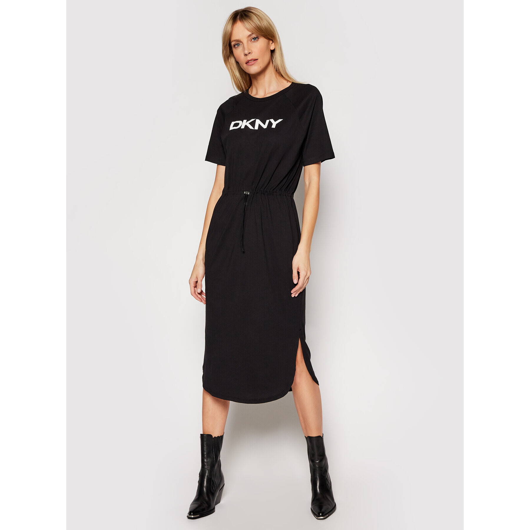 DKNY Každodenné šaty P1BD7EGQ Čierna Regular Fit - Pepit.sk