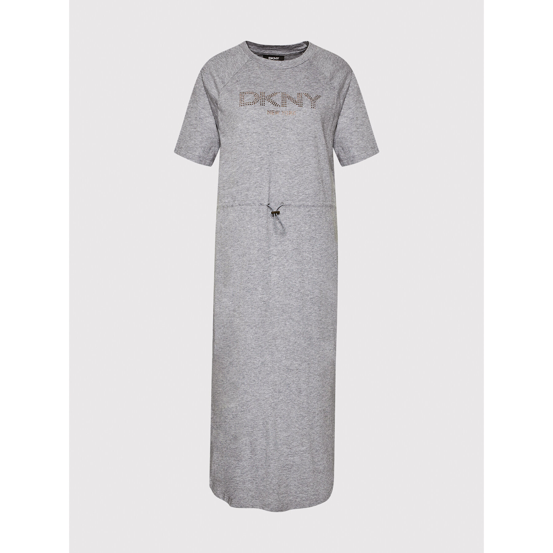 DKNY Každodenné šaty P1FTCEGQ Sivá Regular Fit - Pepit.sk