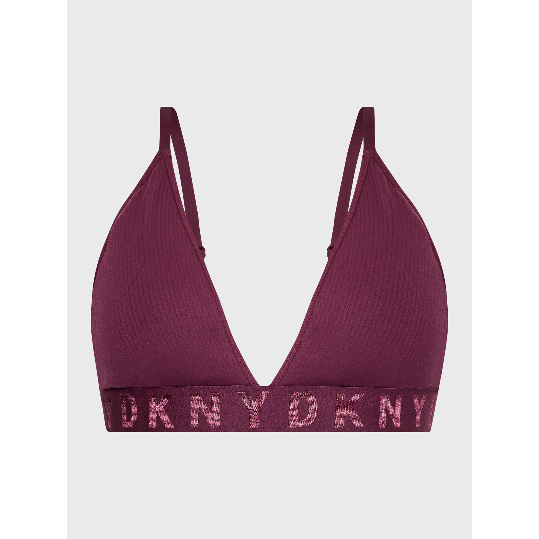 DKNY Podprsenka Bralette DK4026 Bordová - Pepit.sk