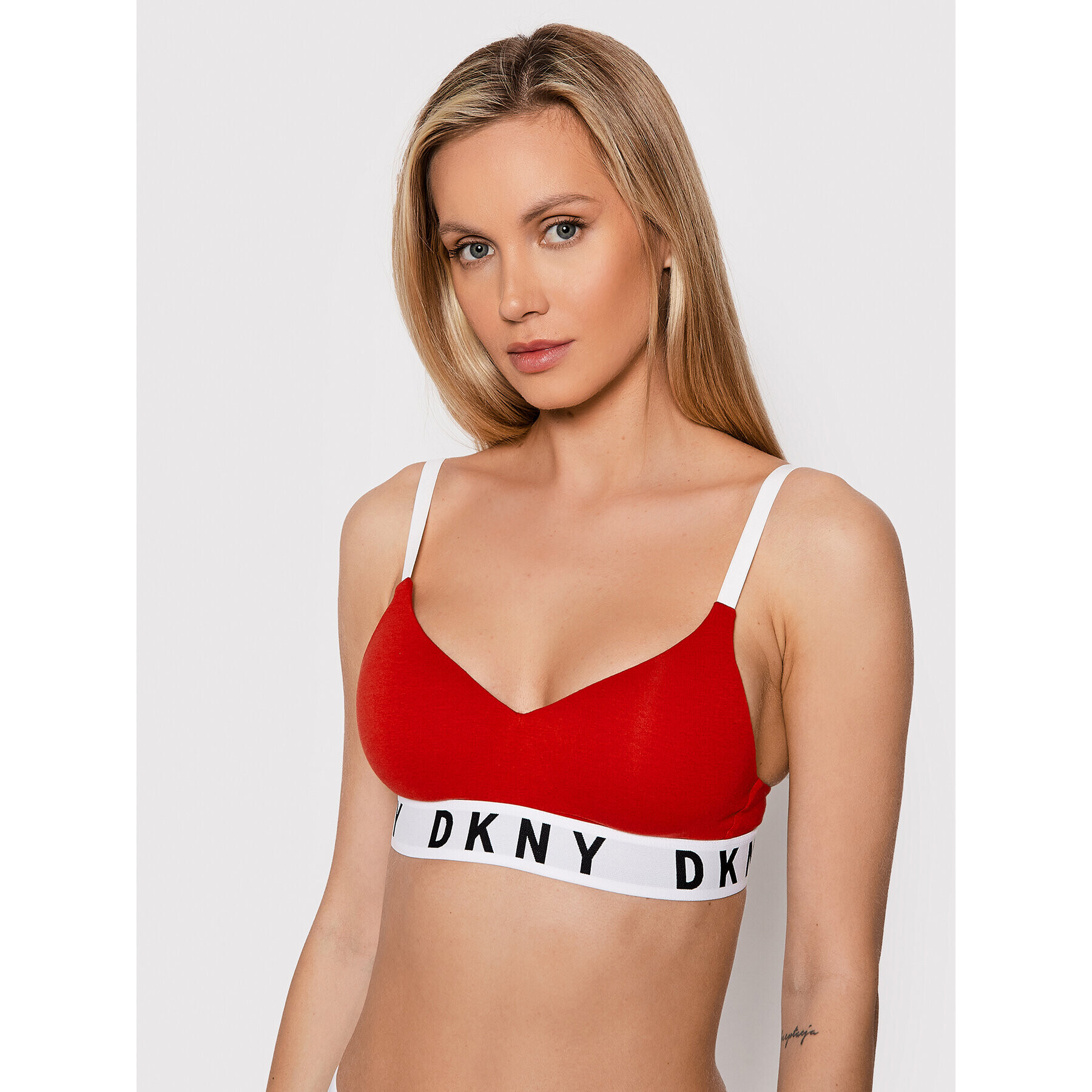 DKNY Podprsenka Push-up DK4518 Červená - Pepit.sk