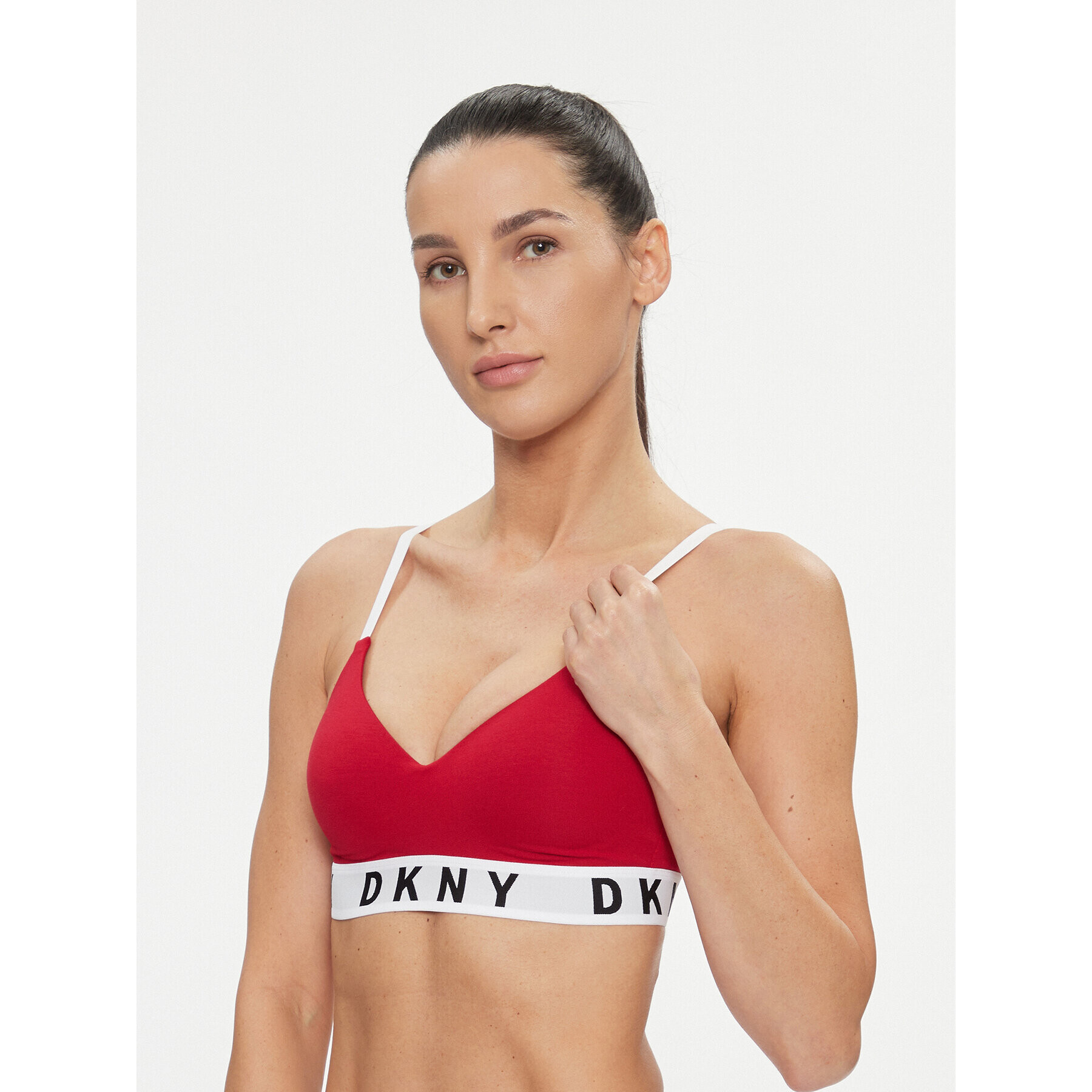 DKNY Podprsenka Push-up DK4518 Červená - Pepit.sk