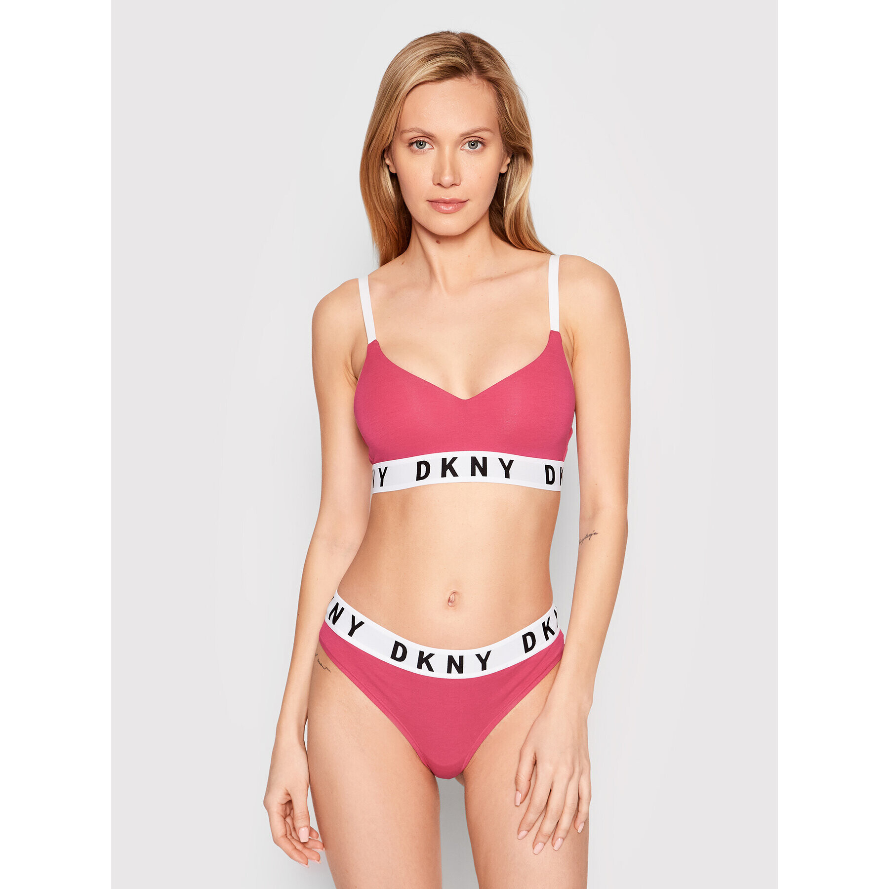 DKNY Podprsenka Push-up DK4518 Ružová - Pepit.sk